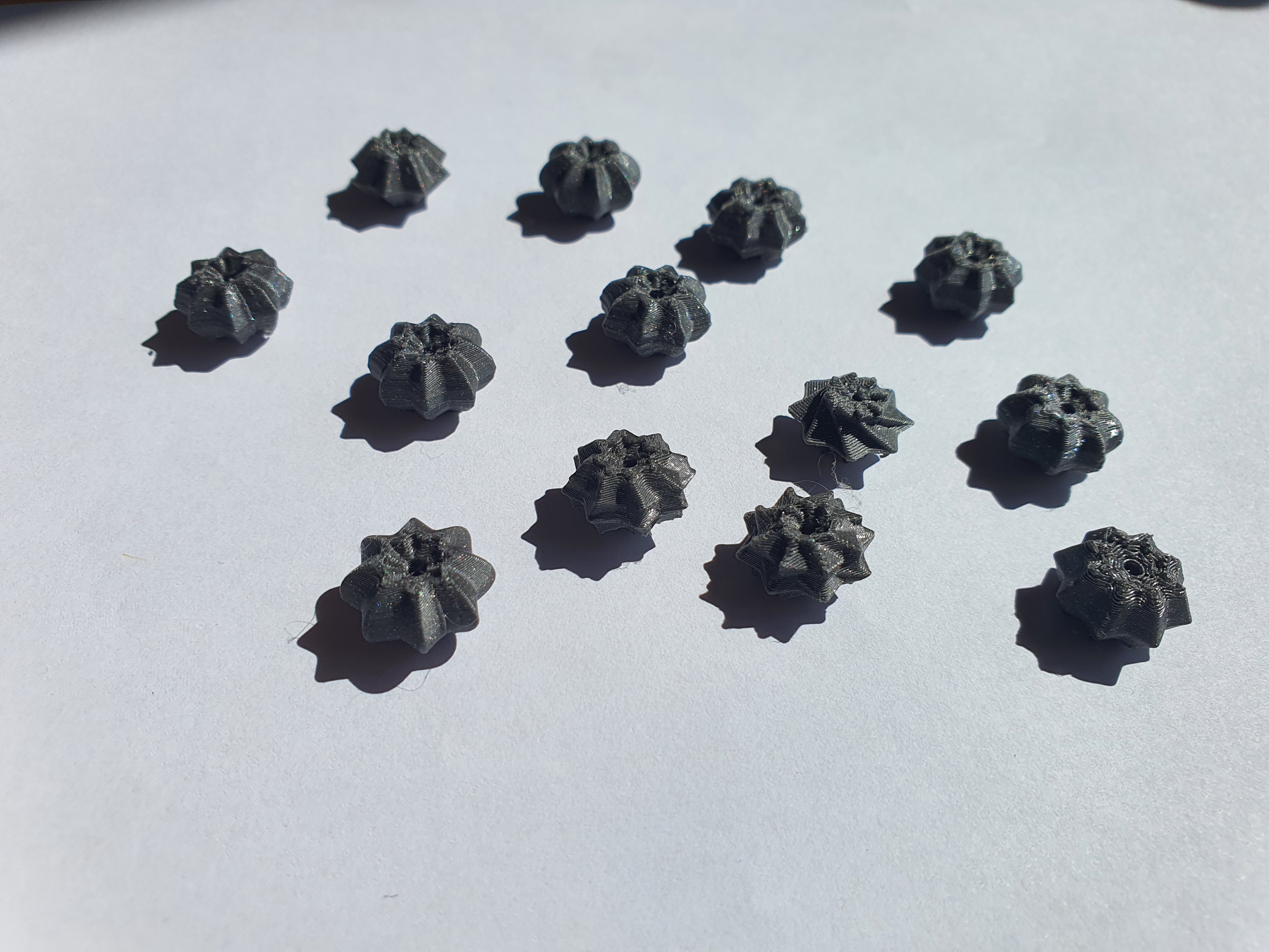 Mathematical beads