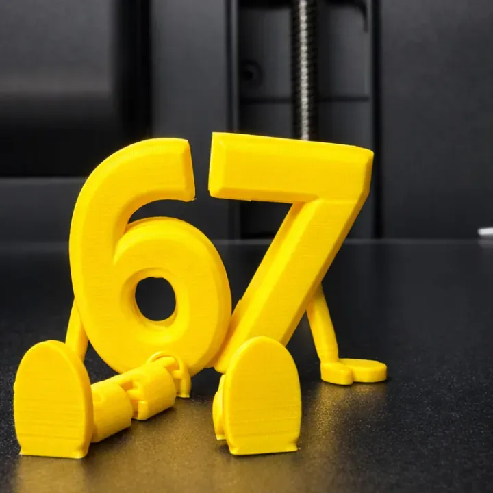 67 Buddy – 3D Print Articulated Number Character by Duo3DPrint ...