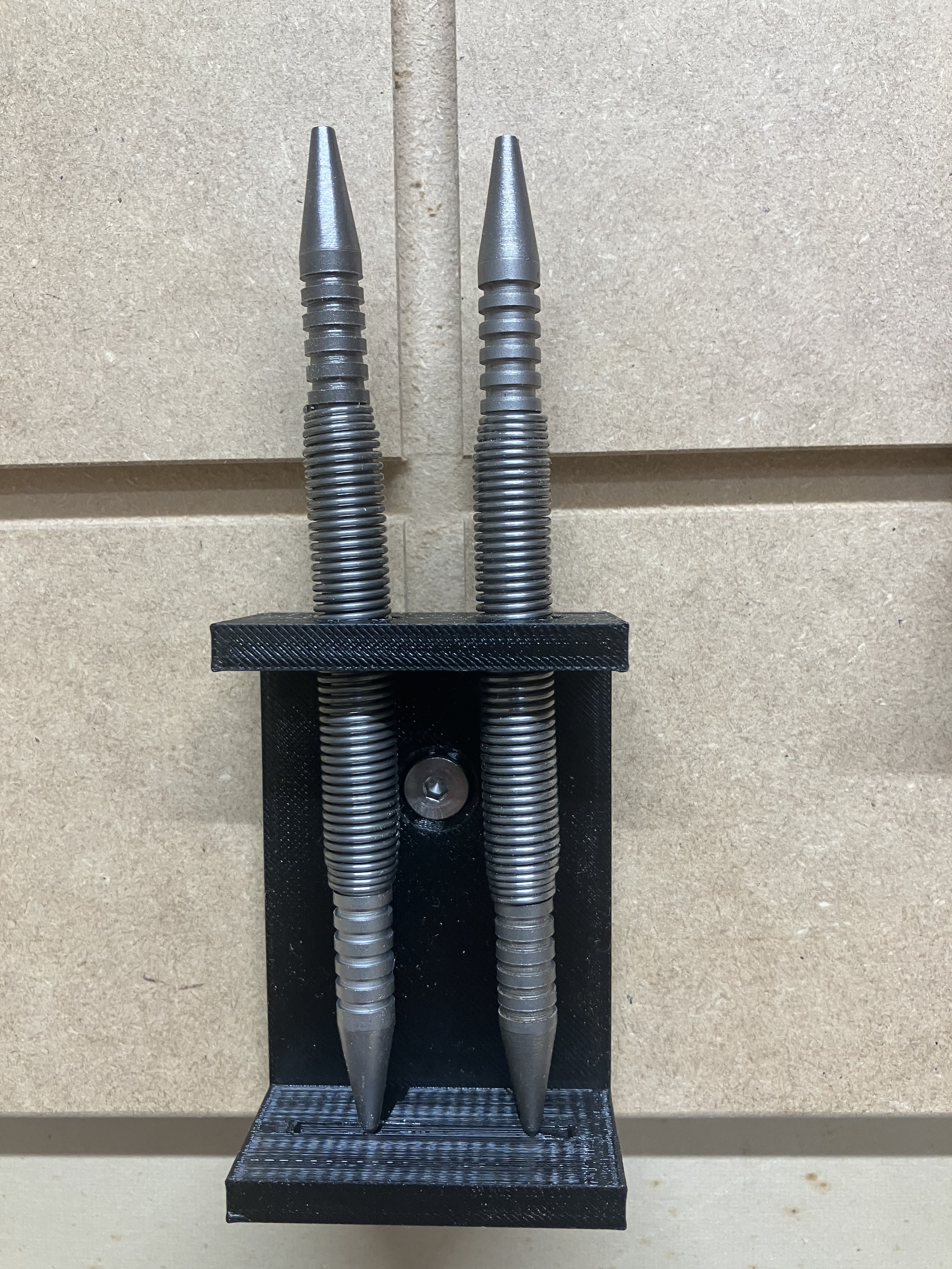 Spring-Action Nail Set/Center Punch holder
