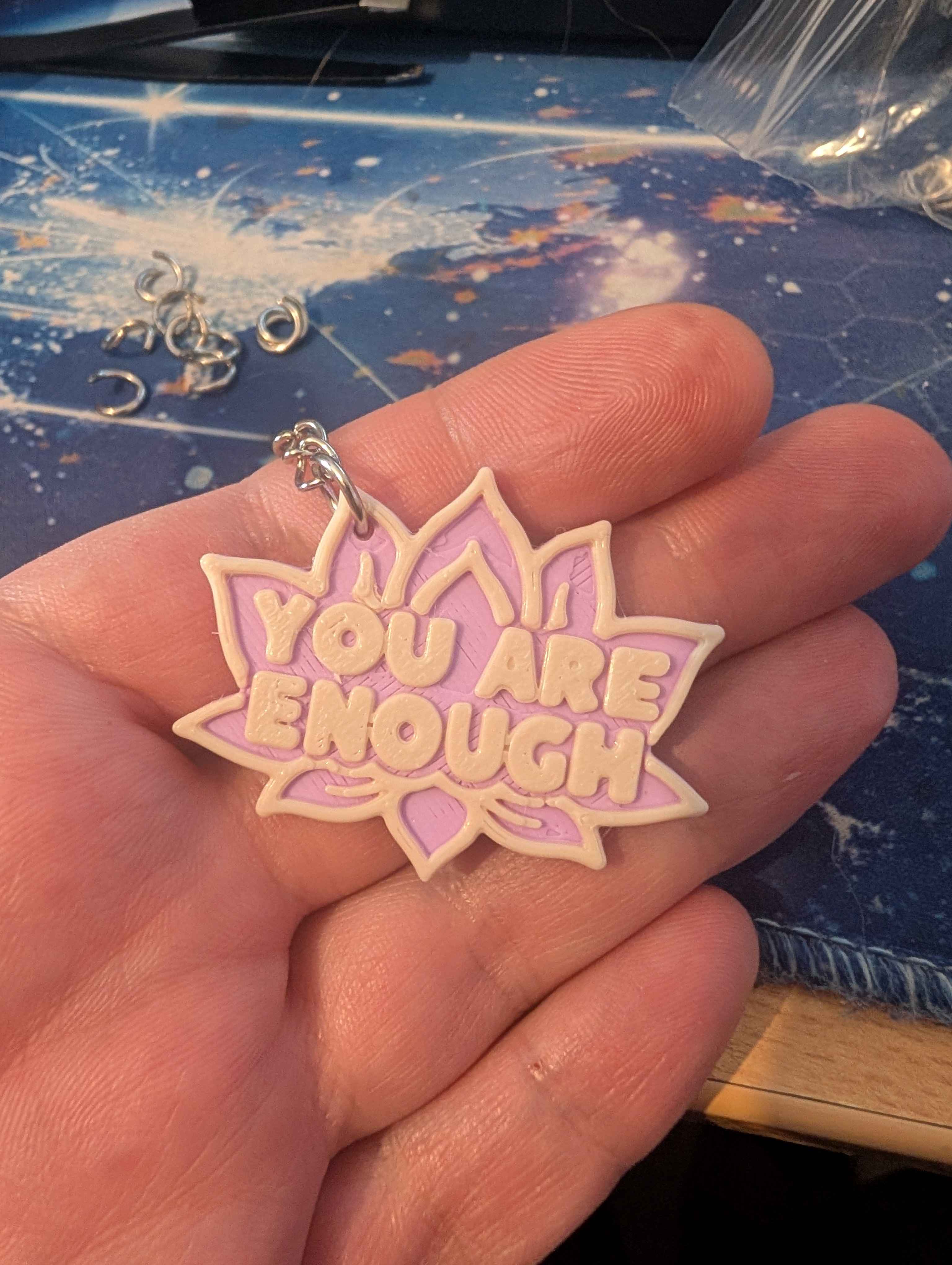 PMA Keychains - You are Enough 3D model