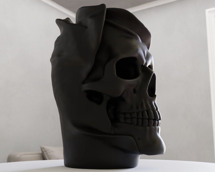Indented Rose Skull — miniatura 4