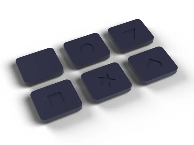 Hot Shoe Covers - Camera Hot Shoe Caps in 6 Designs, No Supports (OpenSCAD)