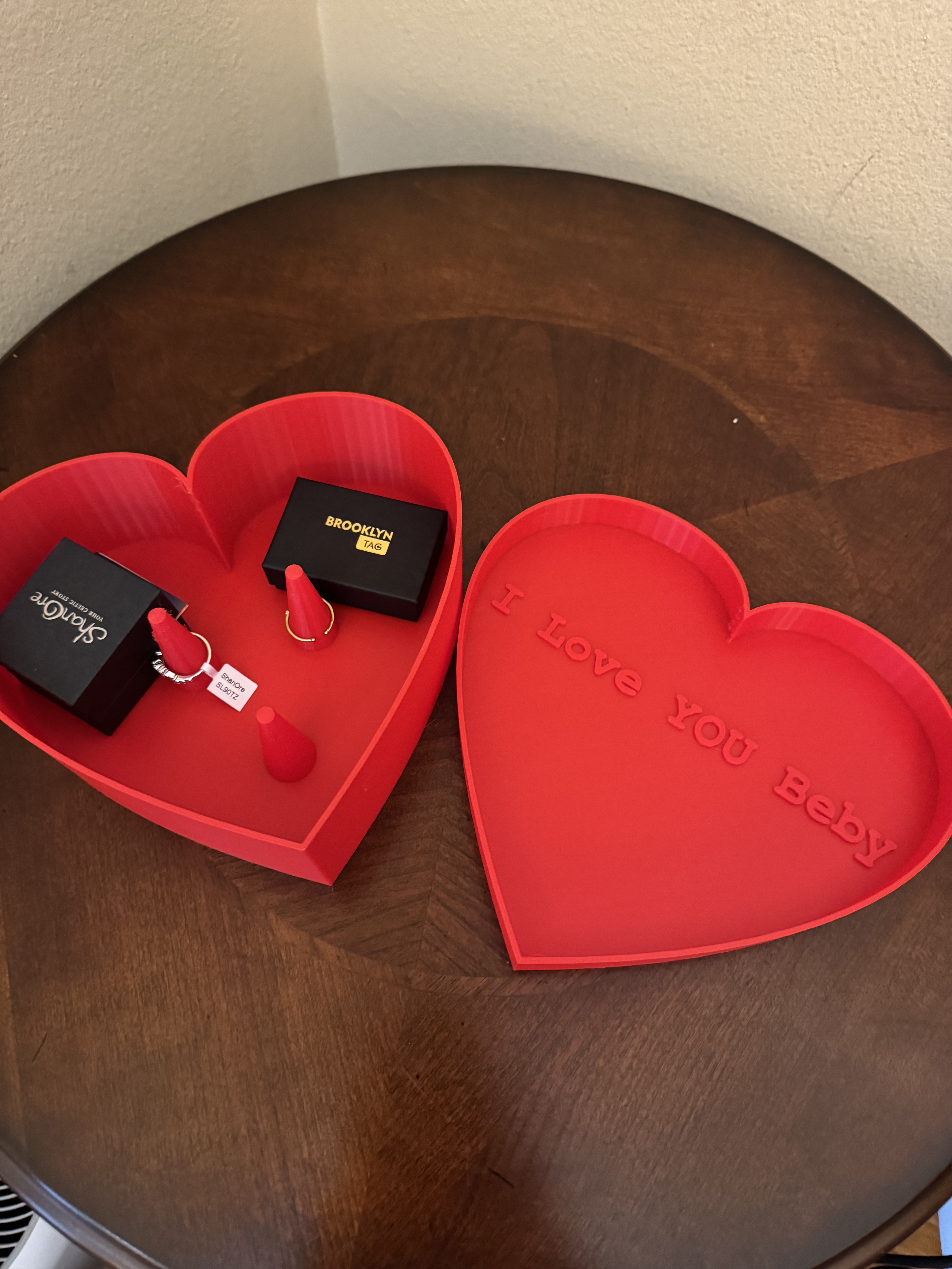 Heart Shaped Jewelry Box