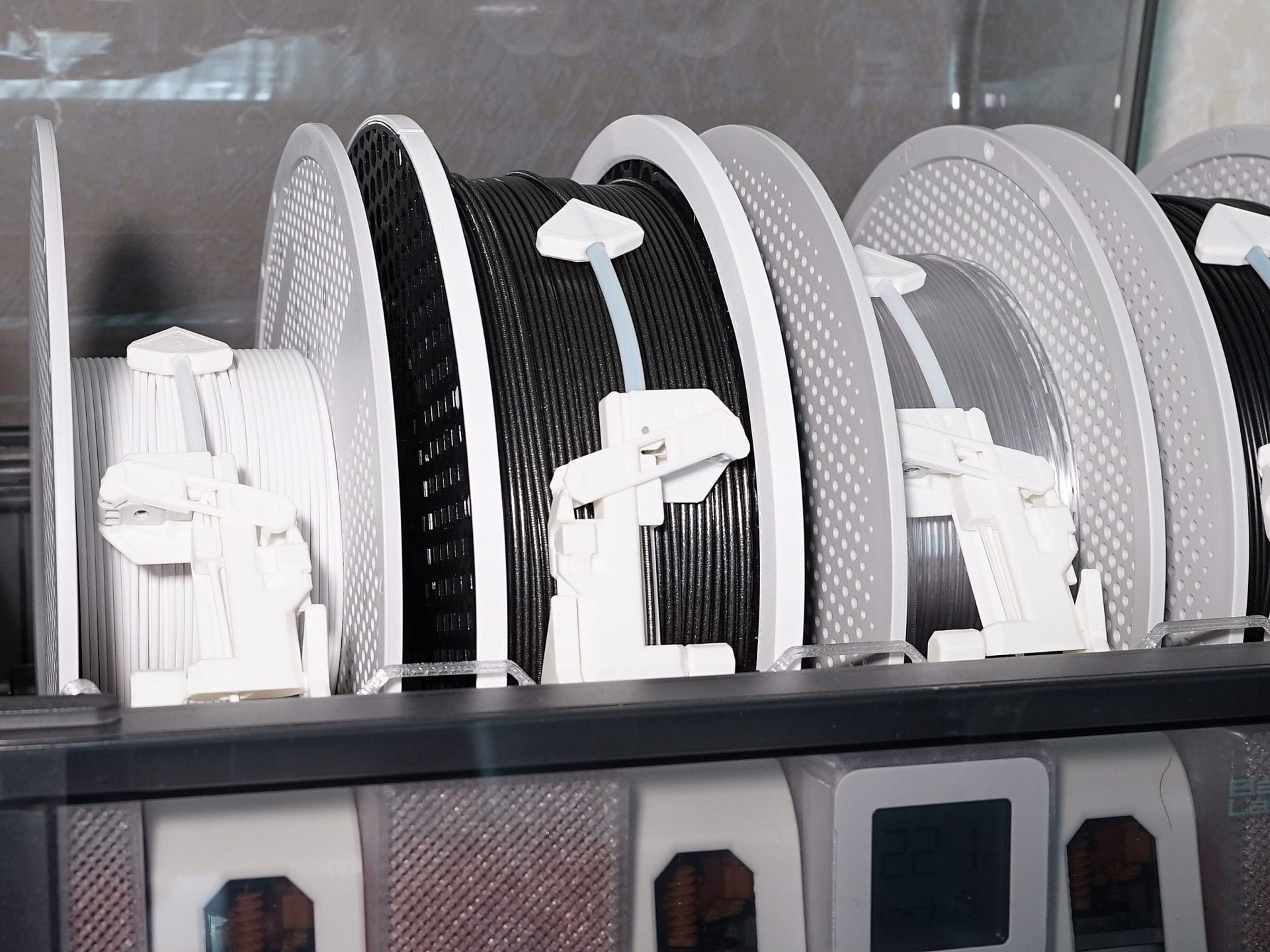 Prusament spool adapter (new/old) for Bambu AMS