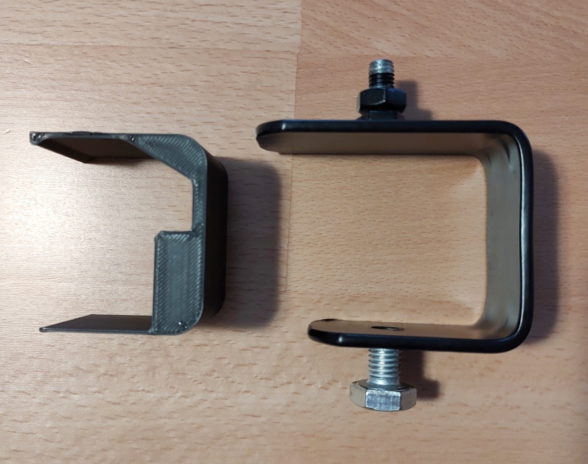 Fix for birdbath clamp