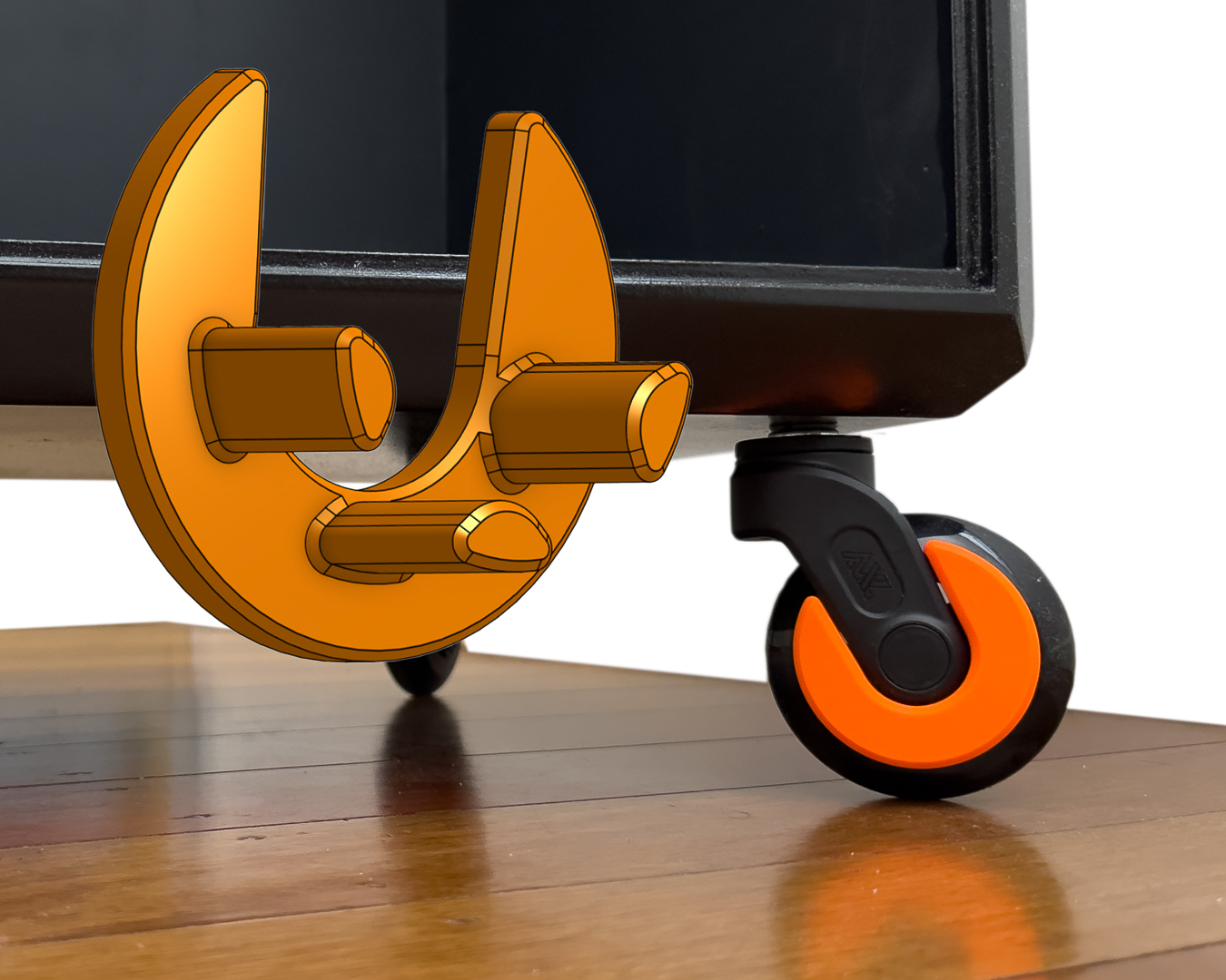 CASTER SAFETY LOCK