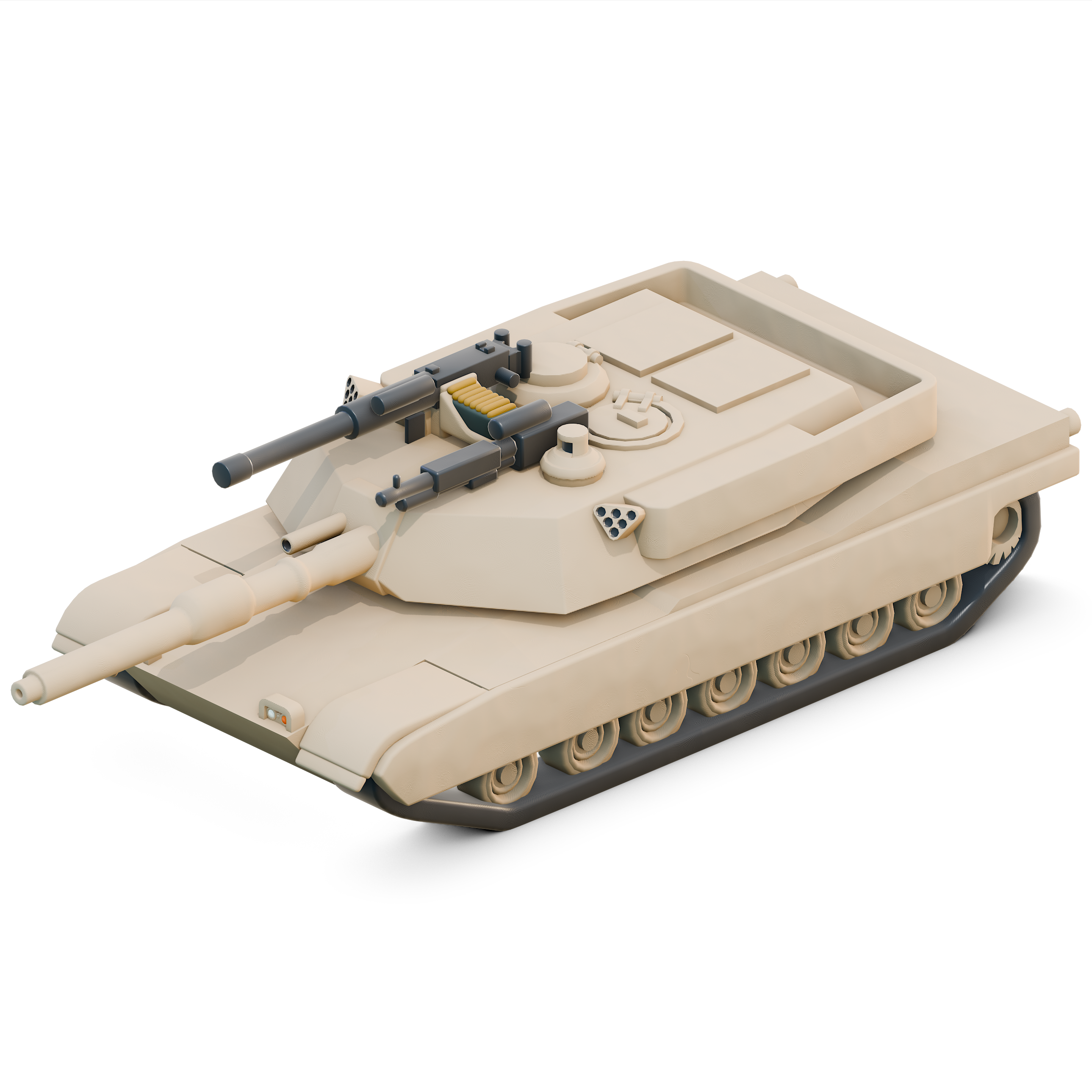 Down Range - U.S. Army M1 Abrams