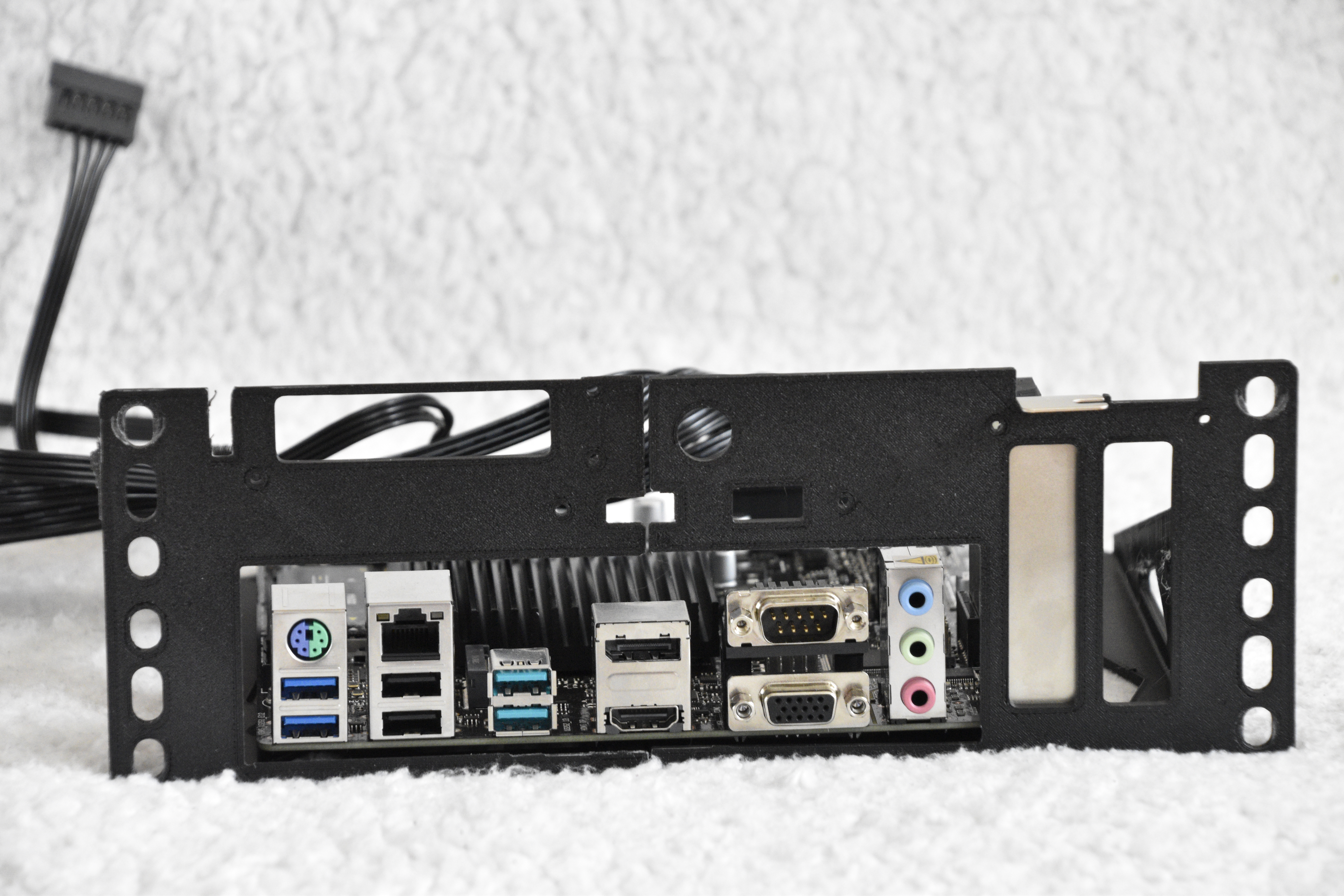 Mini ITX case for 10 inch rack V2.1 - split