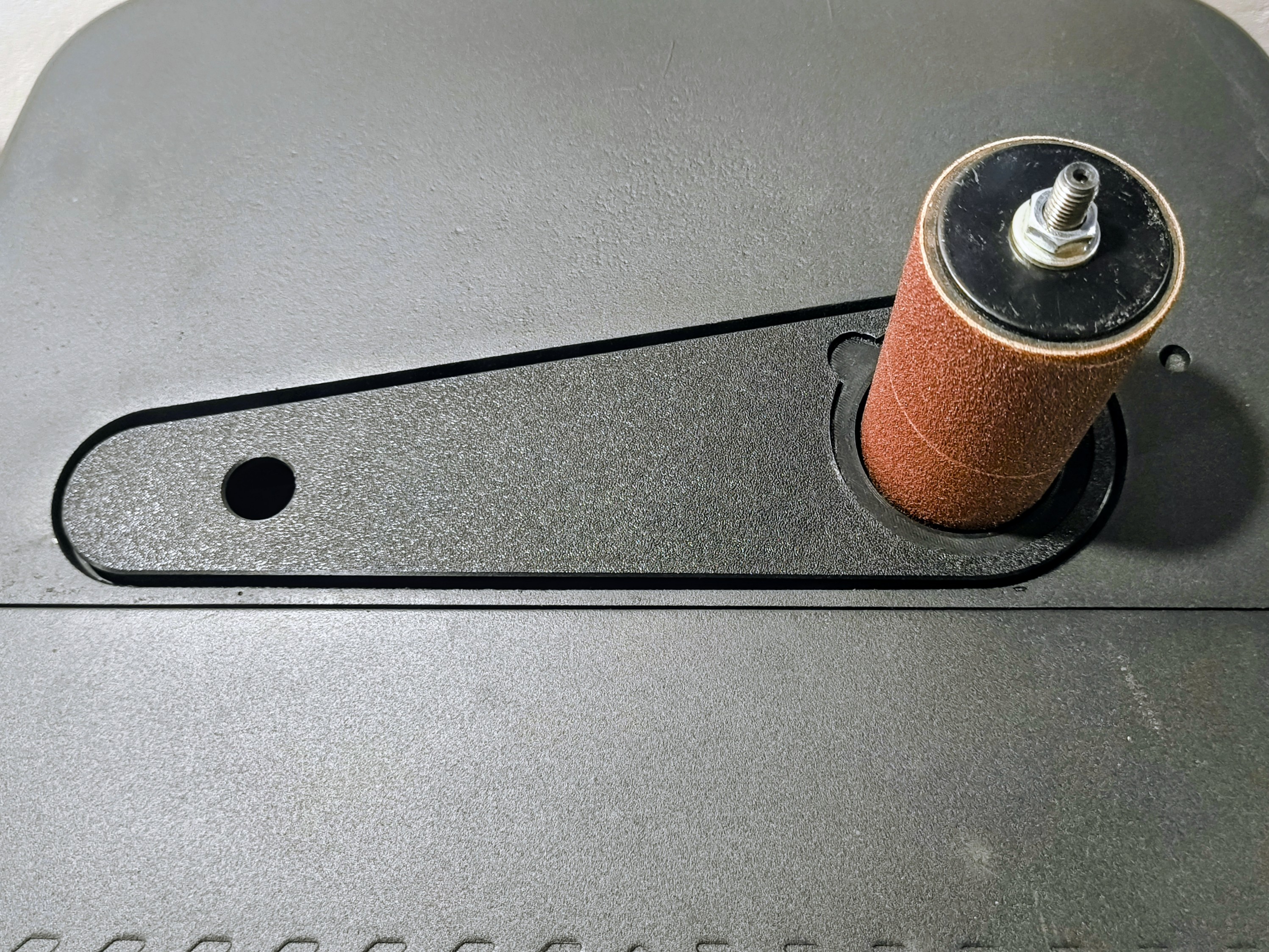 insert plate oscillating spindle sander — miniatura 2