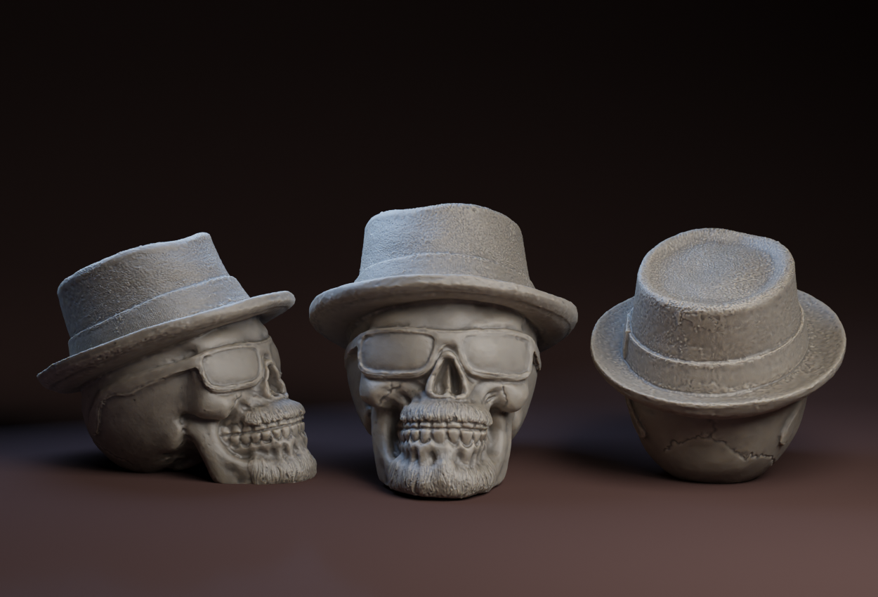 Heisenberg Skull : Breaking Bad