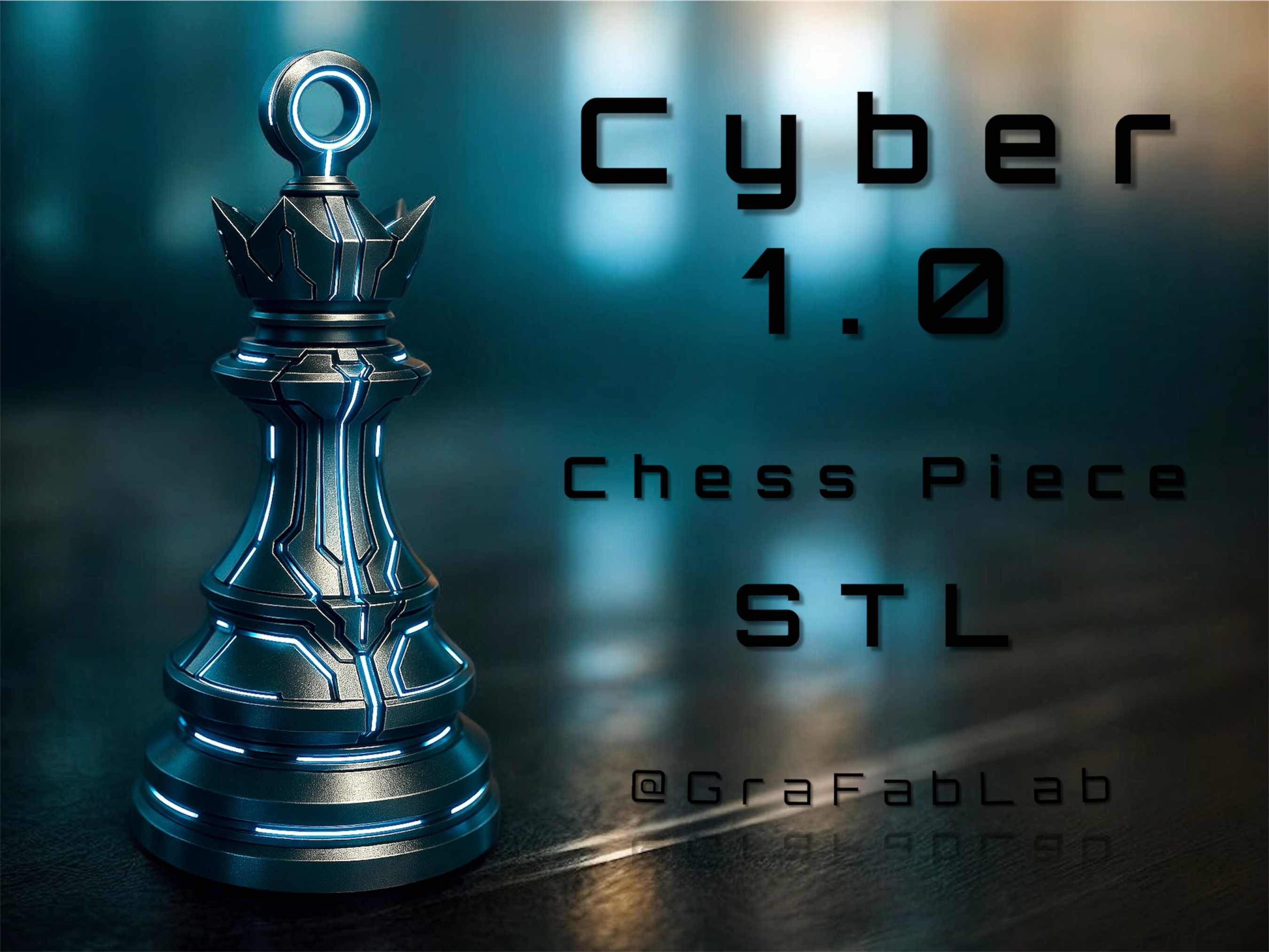 The Cyber "Queen" - chess piece