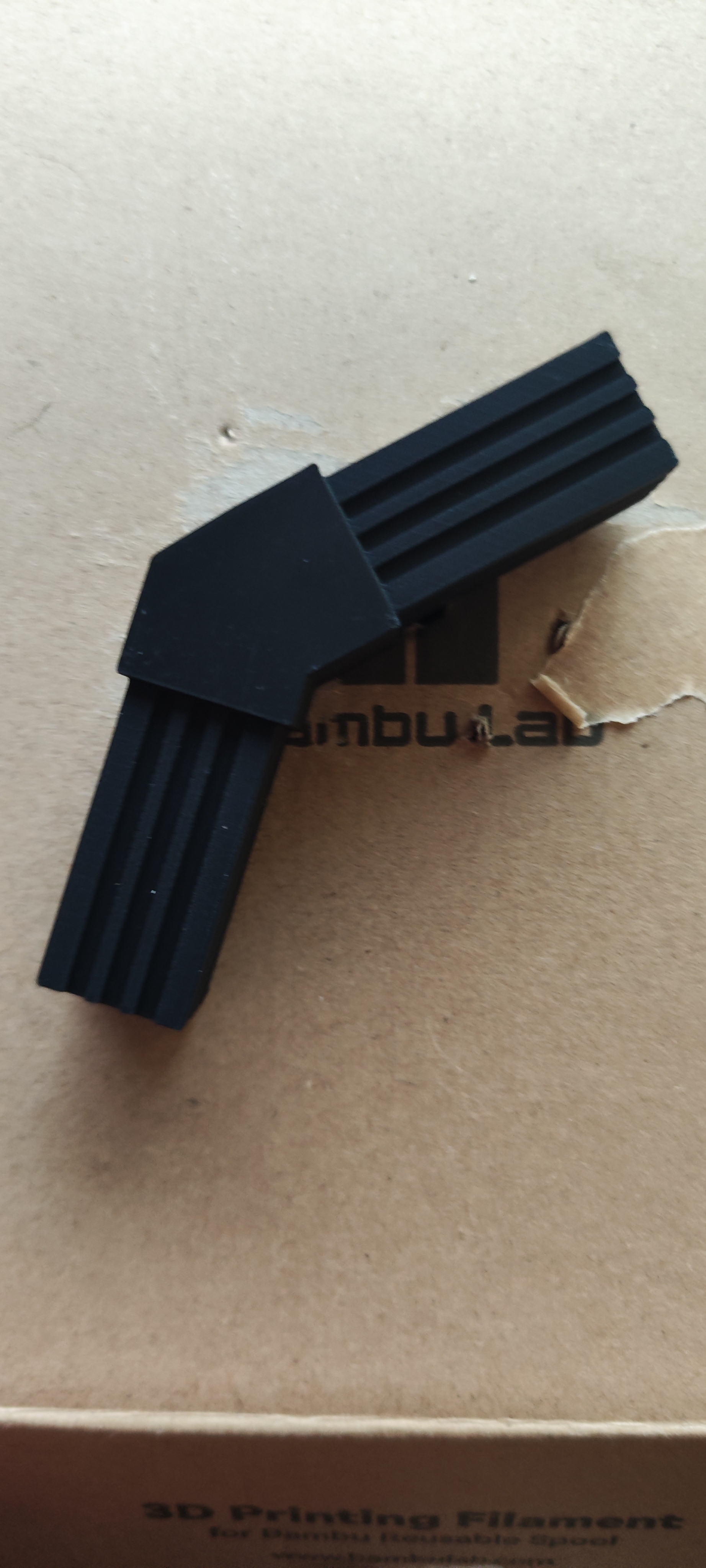 Connector for aluminium frames .Aluverbinder 45° 20x20 passend für alusteck