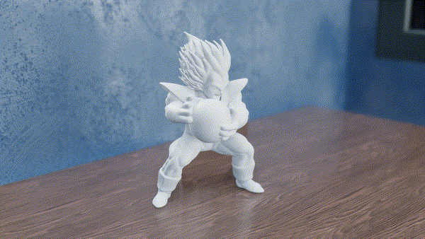 Vegeta Charging — thumbnail 3