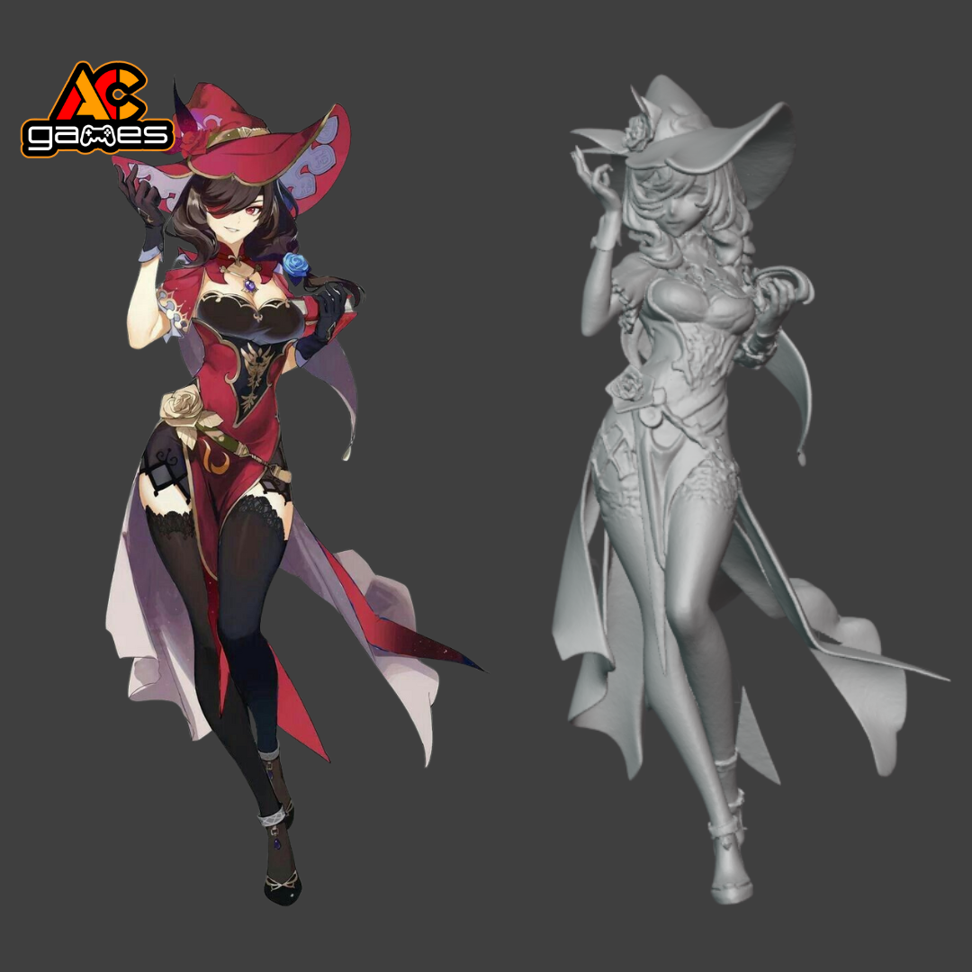 Beidou Genshin impact pose 2