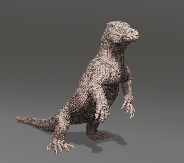 Megalania Figurine