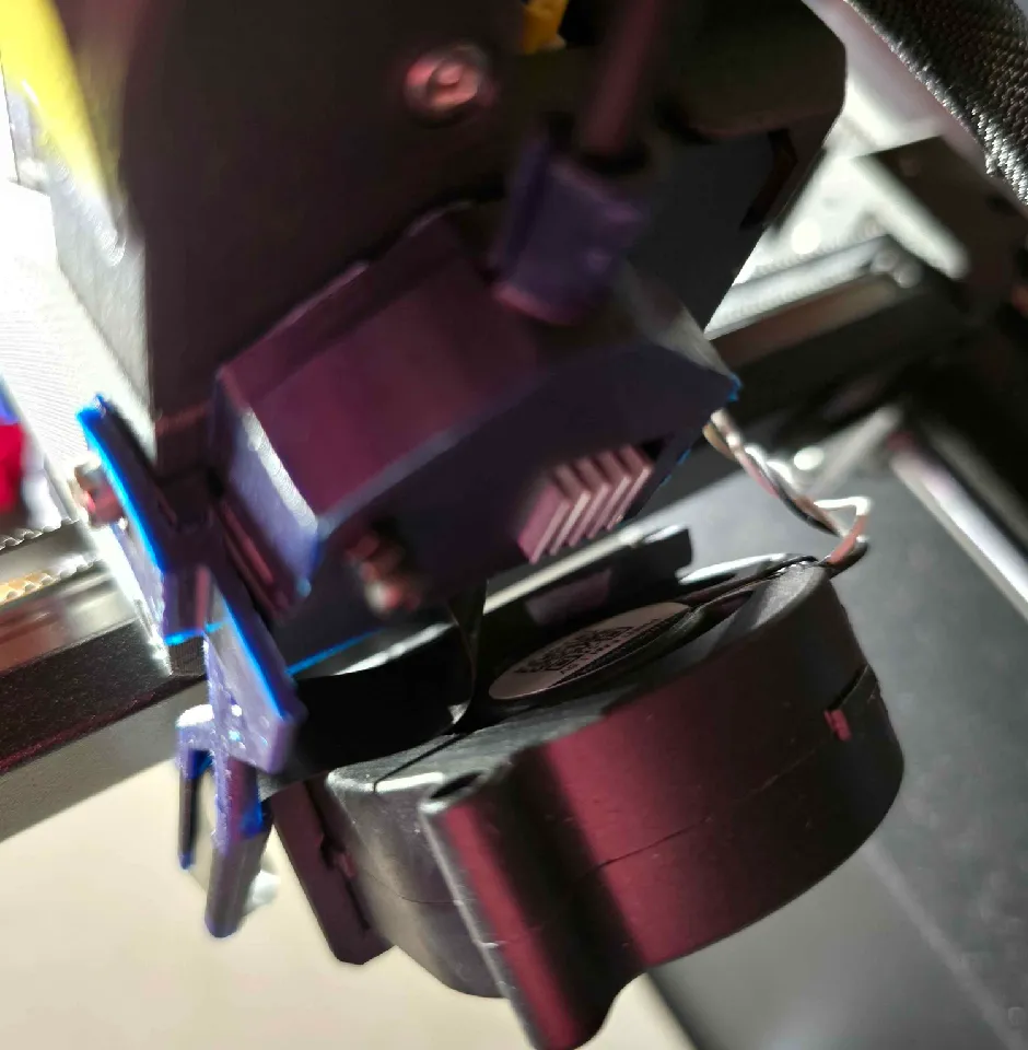 Core ONE 3DO Nozzle Camera Mount - 25cm FPC with LEDs by Julia