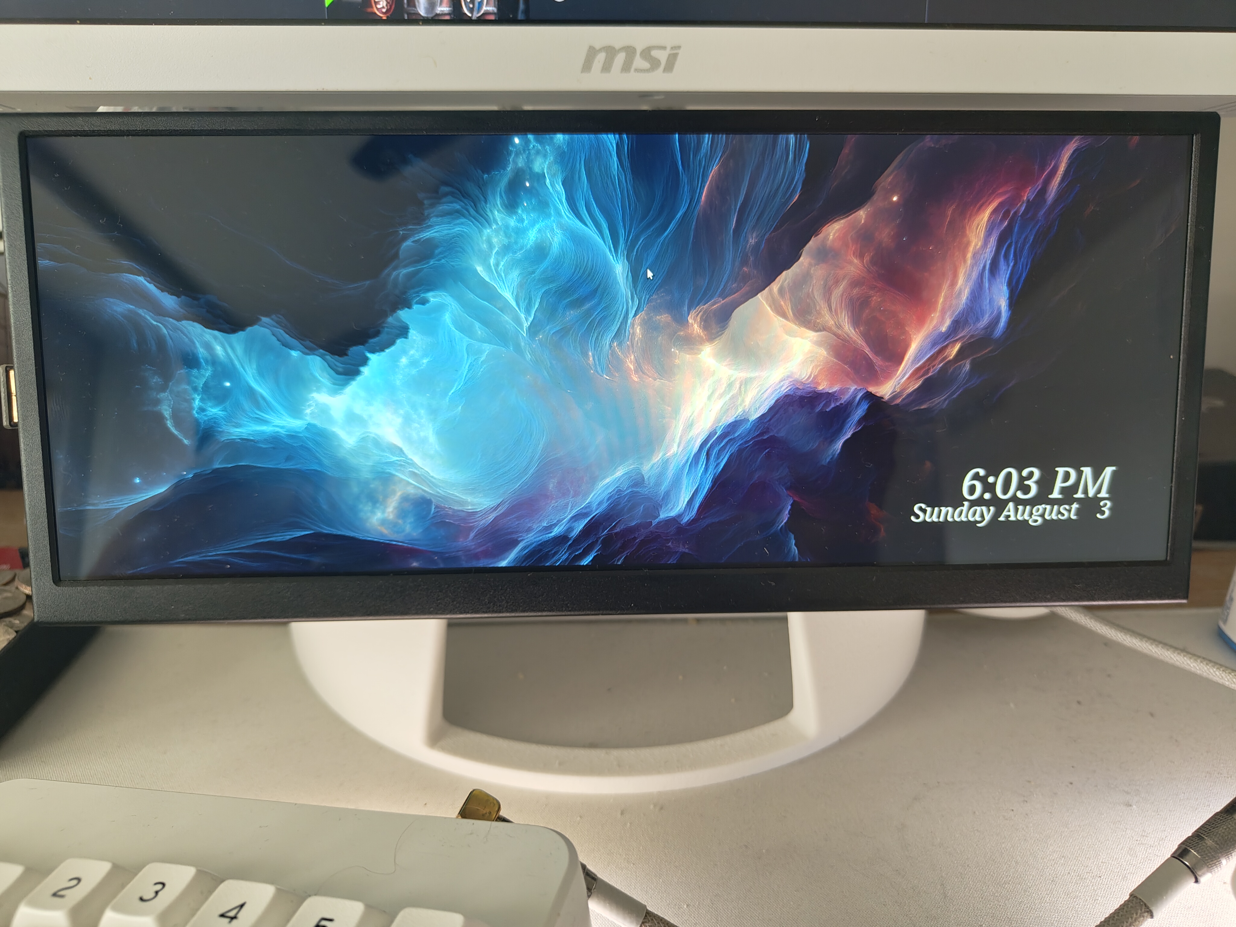 desk top stand for 12.3" monitor