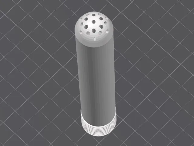 Shower nozzle tube