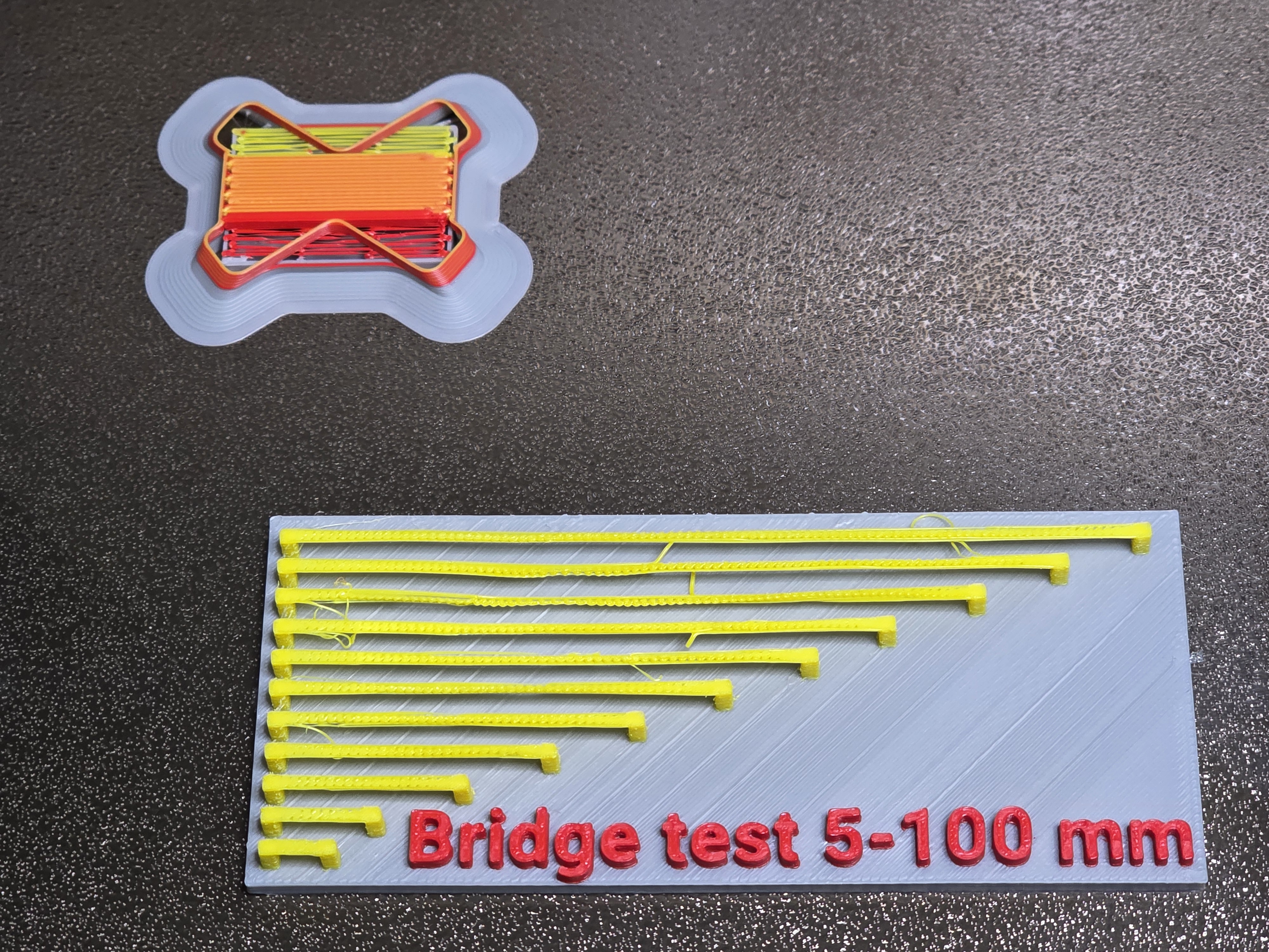 Miniatura 2 do modelo 3D 3d Printer bridge test
