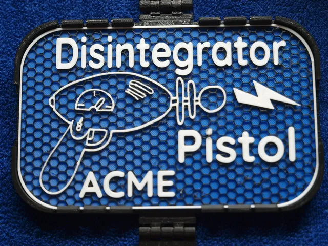 ACME Disintegrator Pistol sign