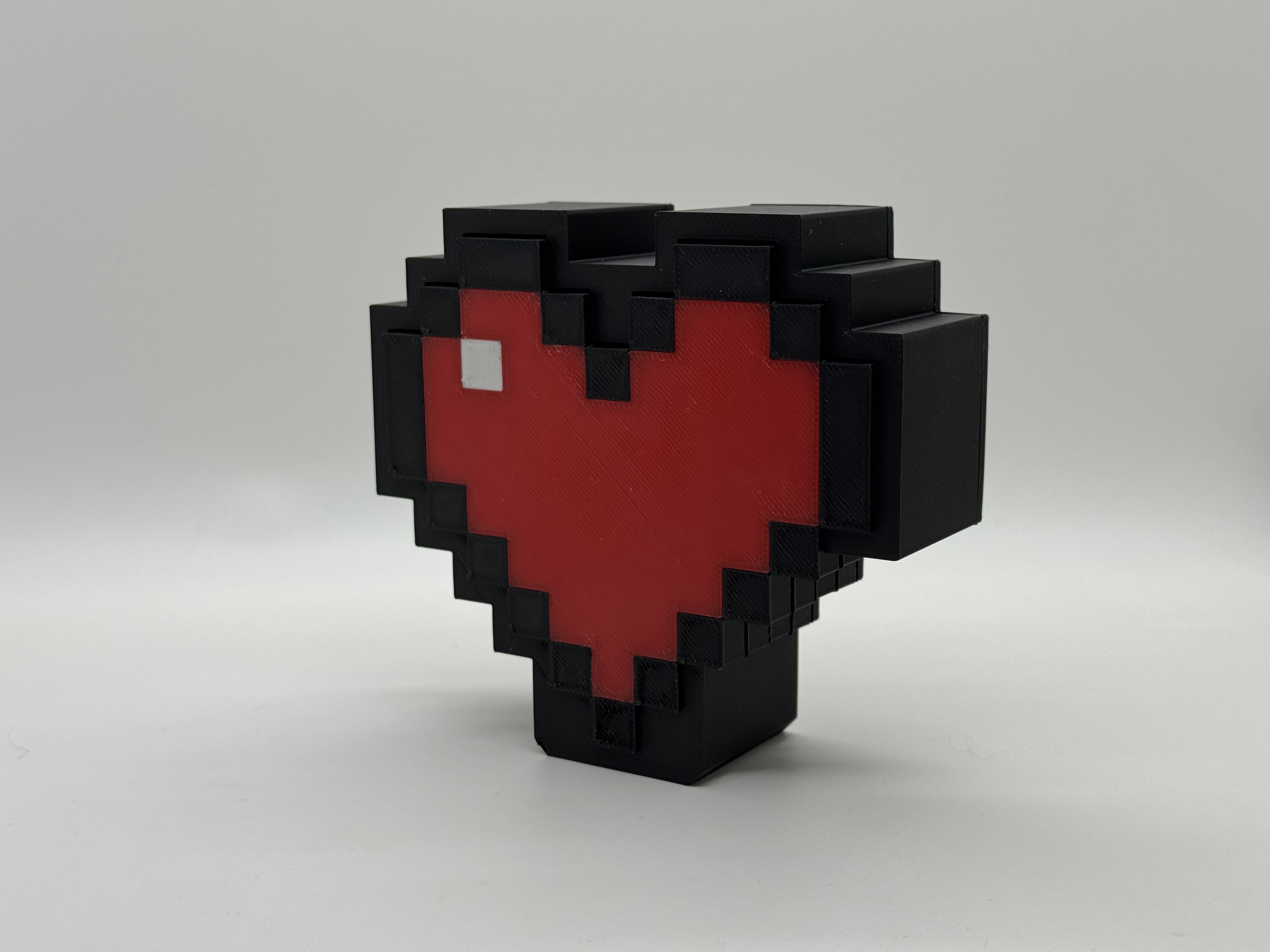 Miniatura 2 do modelo 3D Pixel Heart Coasters!