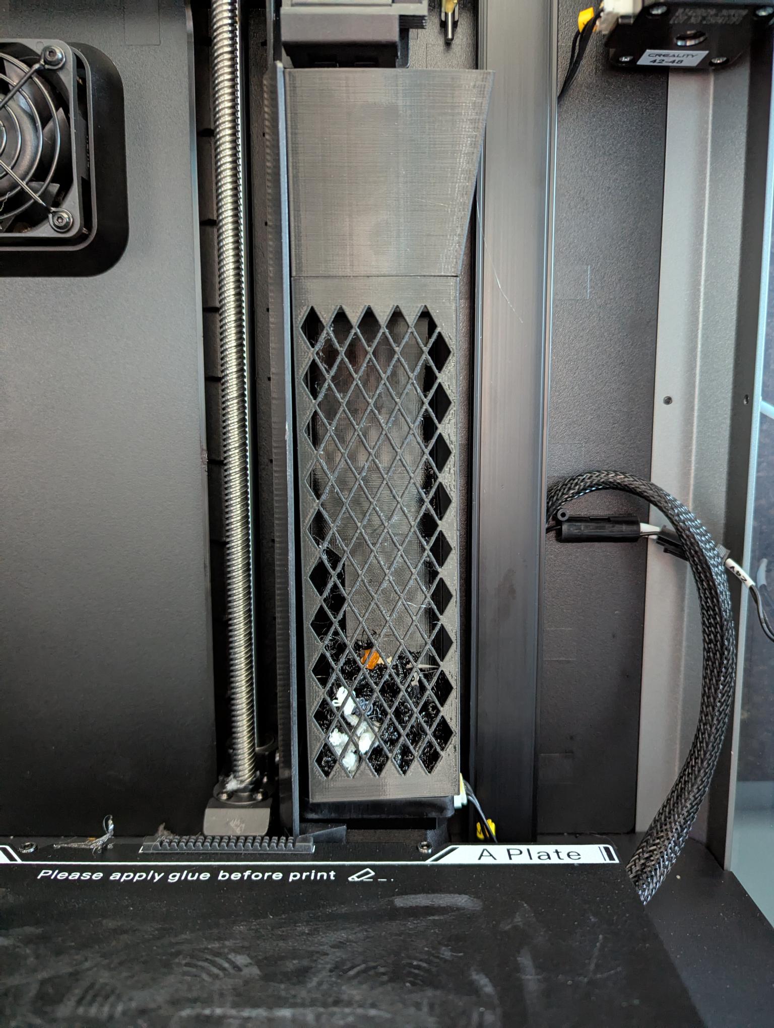 Creality K1/K1C with CFS Purge Poop Catcher