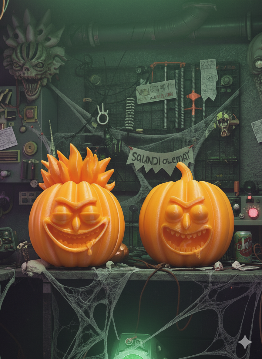 Pumpkin Rick (Sanchez) - Halloween