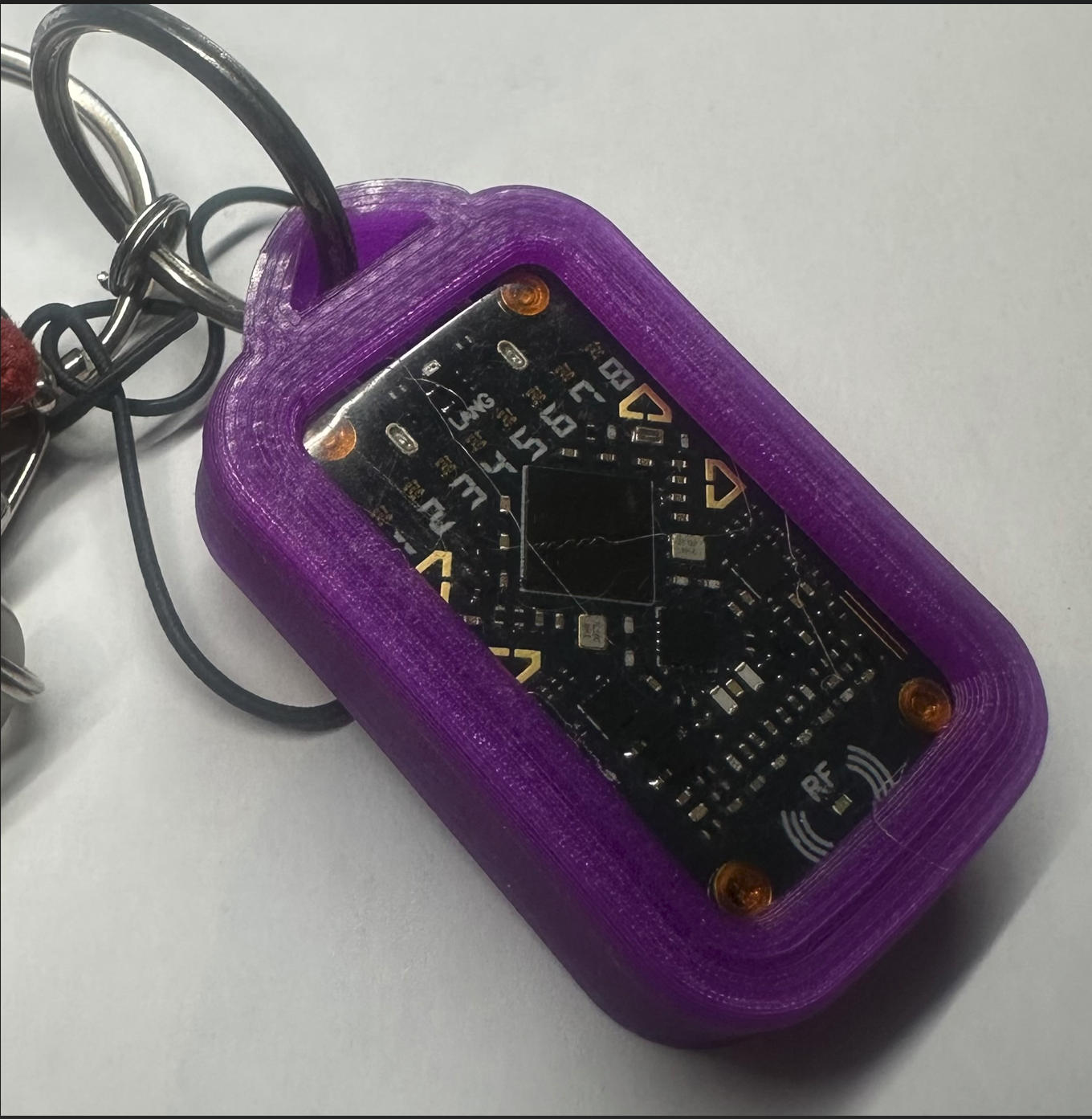 Chameleon Ultra V2 TPU key ring holder