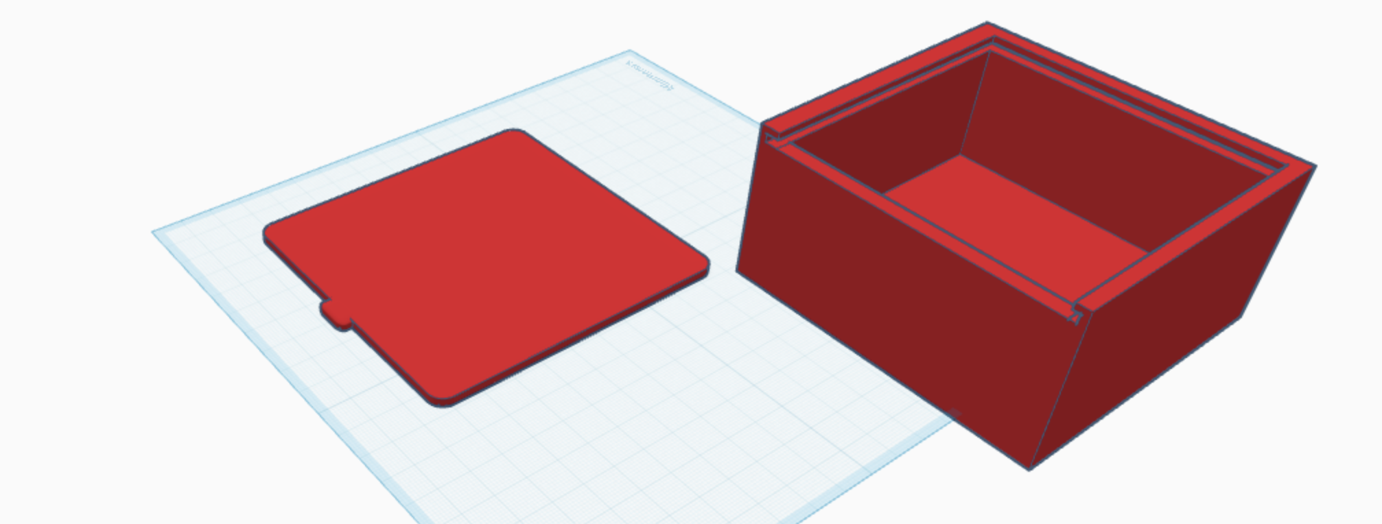 slide in and out lid box