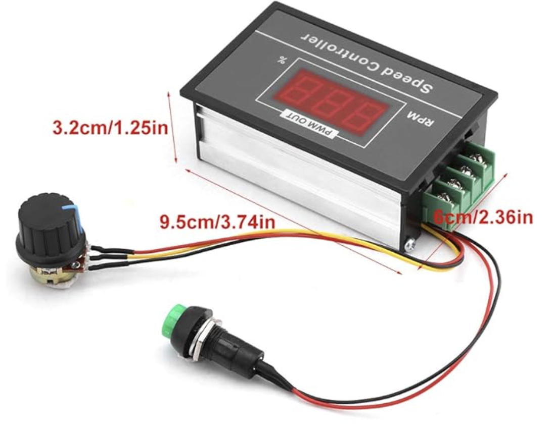PWM Motor Speed Controller Mount/Bracket