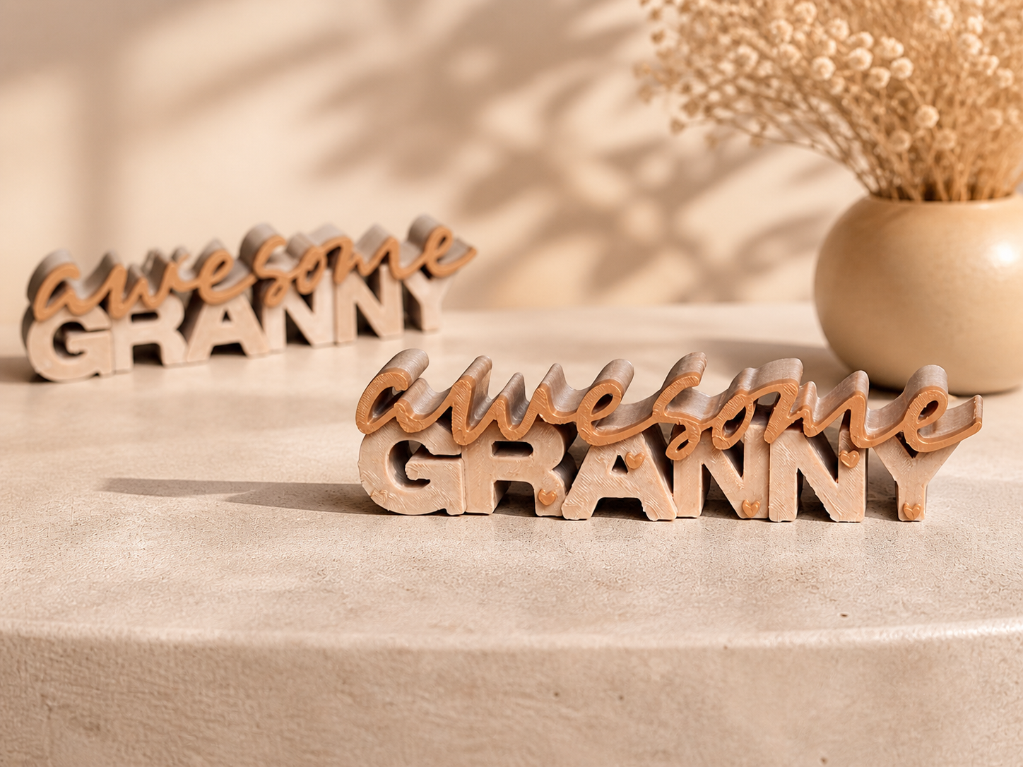 Awesome Granny – 3D Text Sign (4 Versions)