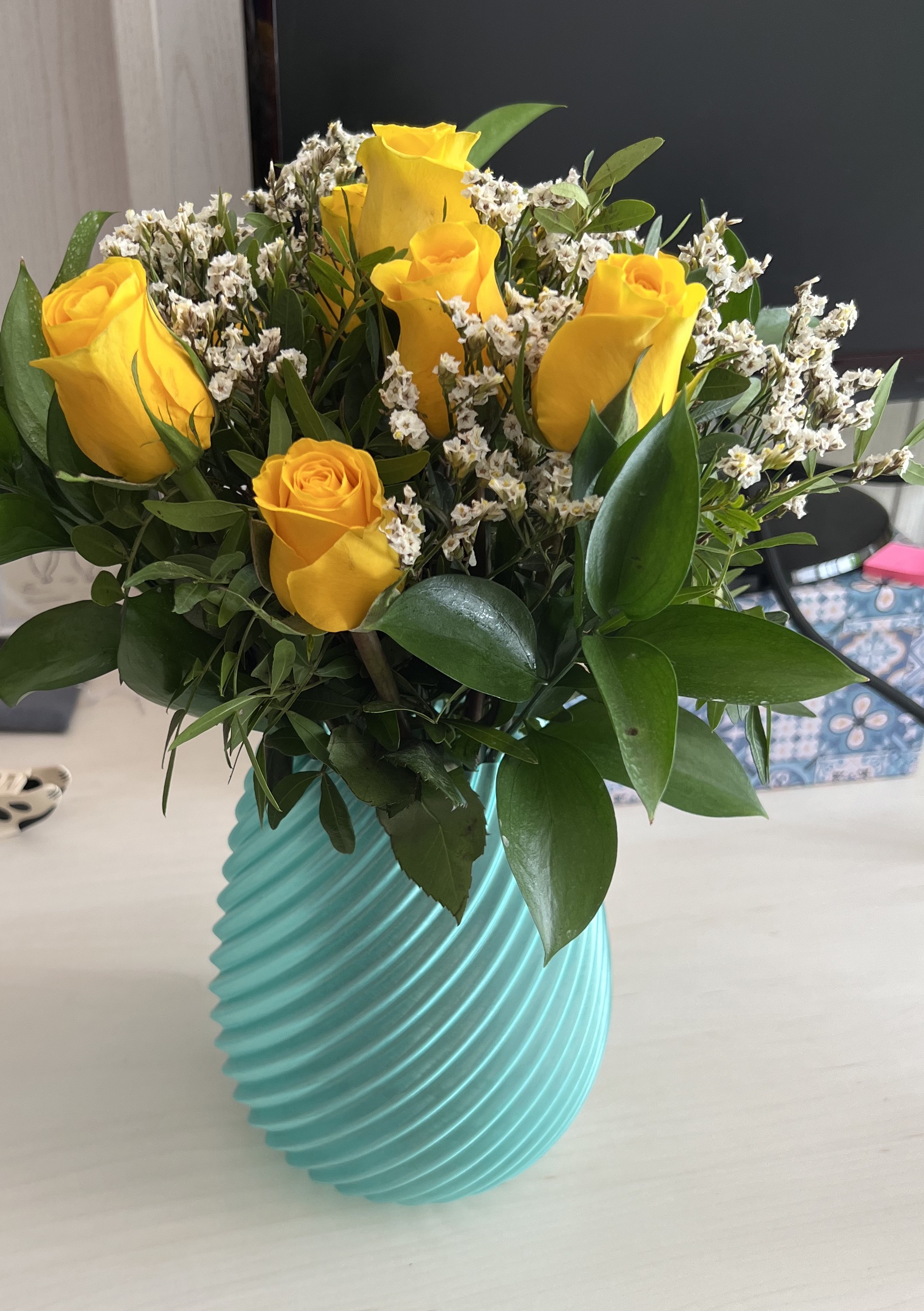 Spiral Flower Vase Modern