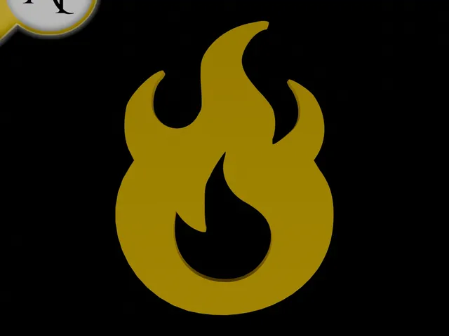 Simple Flame Symbol - 2D Art