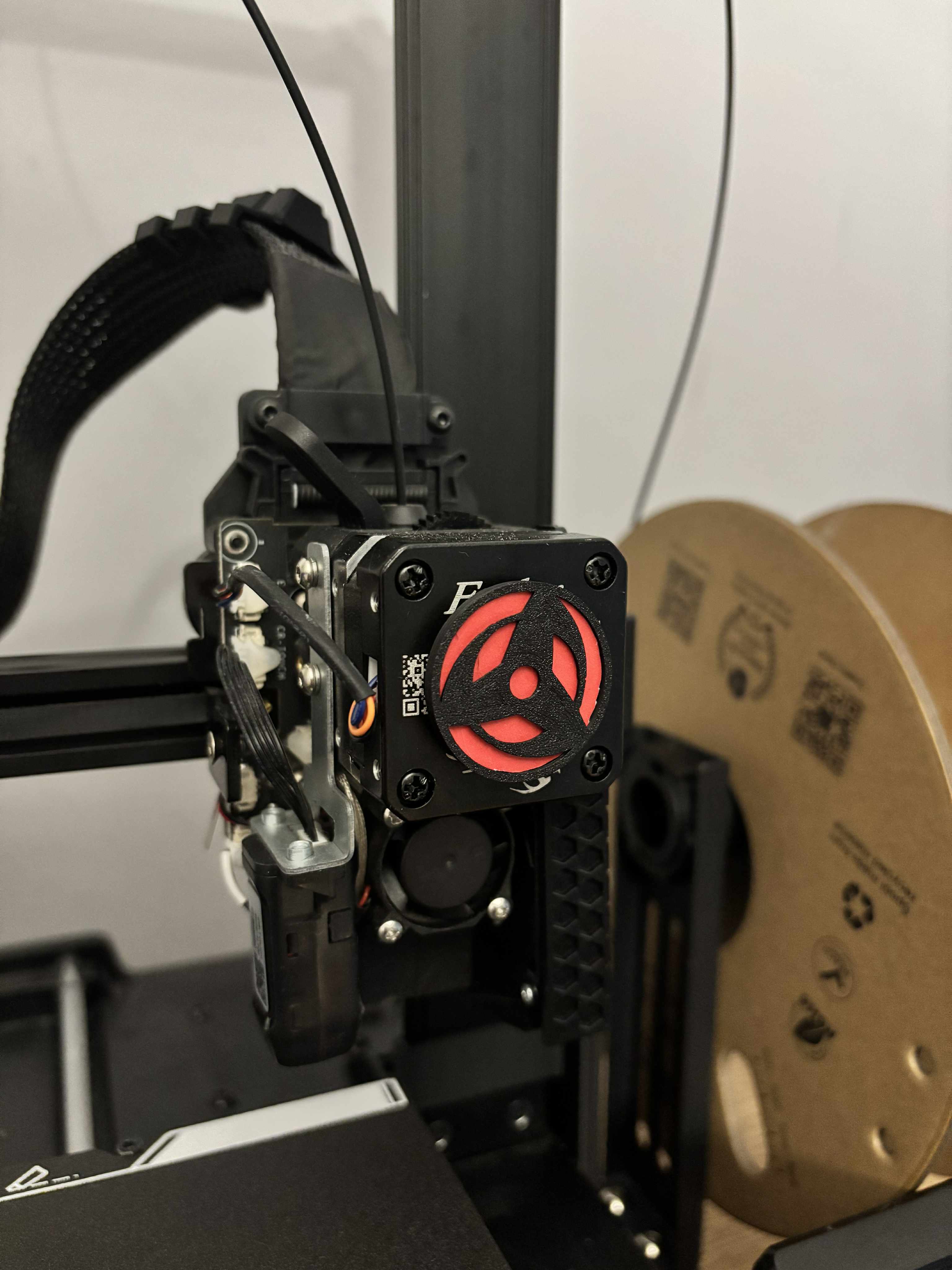 Ender 3 V3 SE Mangekyou Sharingan Extruder Visualizer