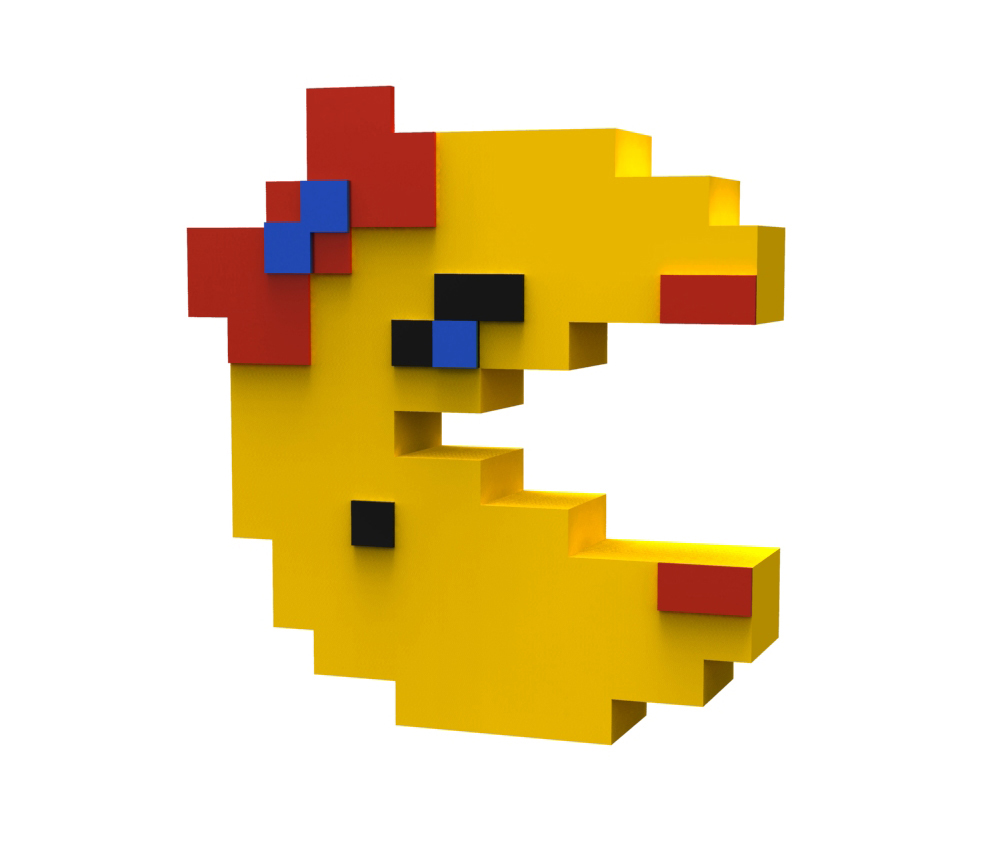 Ms. Pac-Man Ornament
