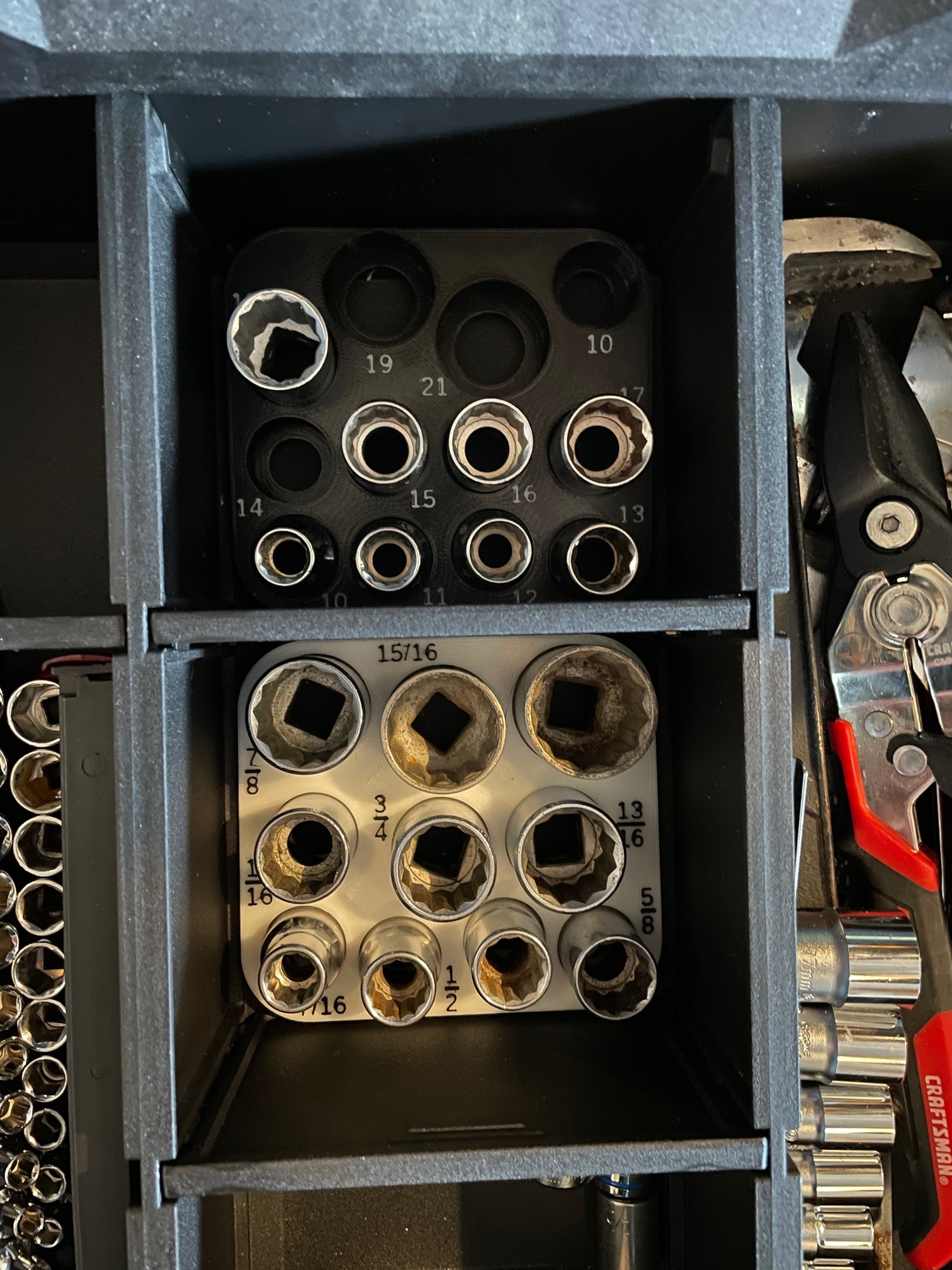 Miniatura 2 do modelo 3D Toughbuilt StackTech drawer socket organizers