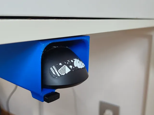 underdesk mouse storage
