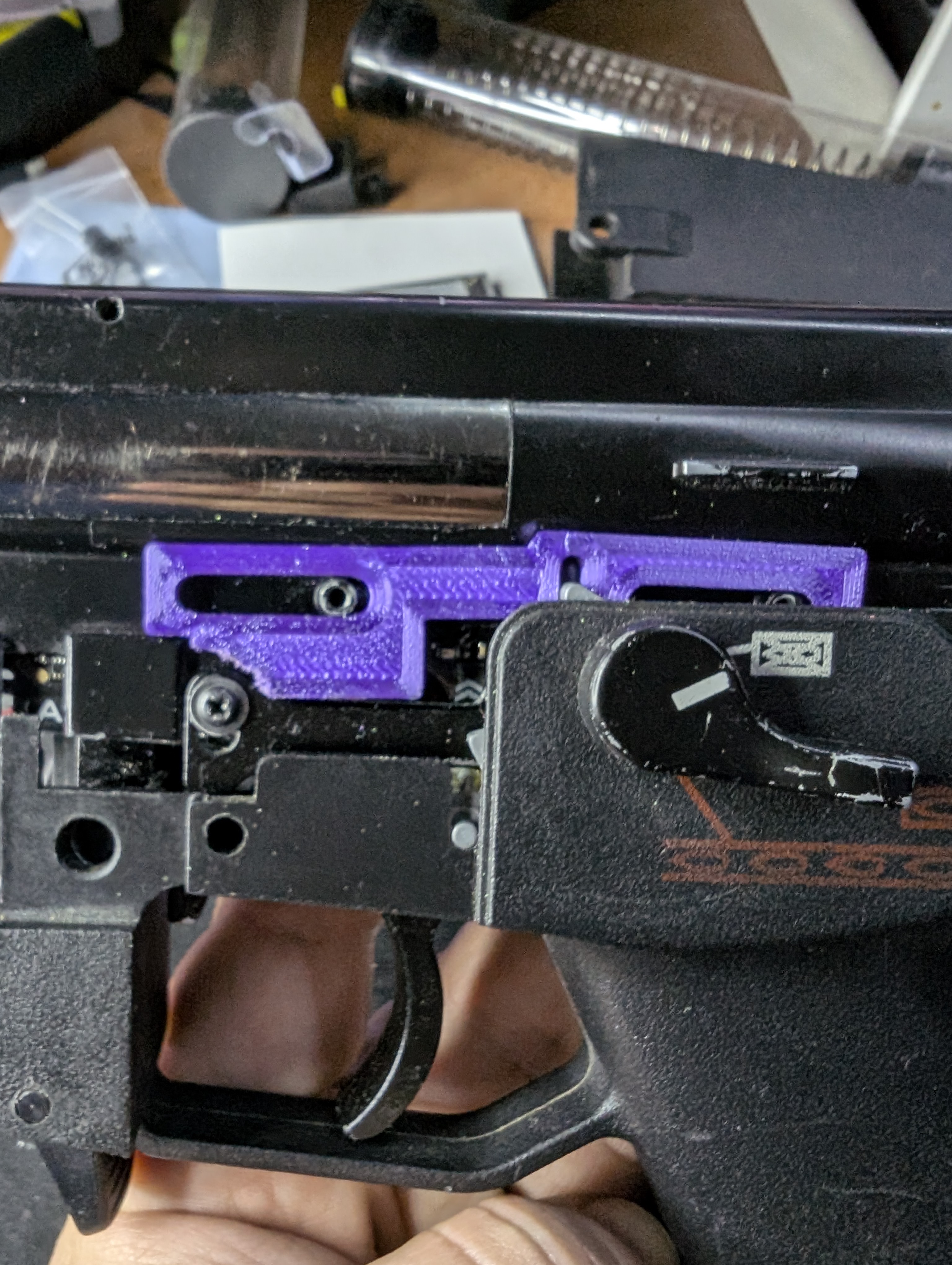 Specna Arms G36 Selector Plate for optical selectors