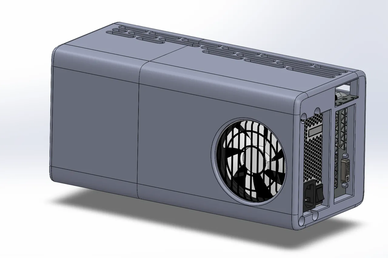 Oculink eGPU Enclosure by PascalB_CH | Download free STL model