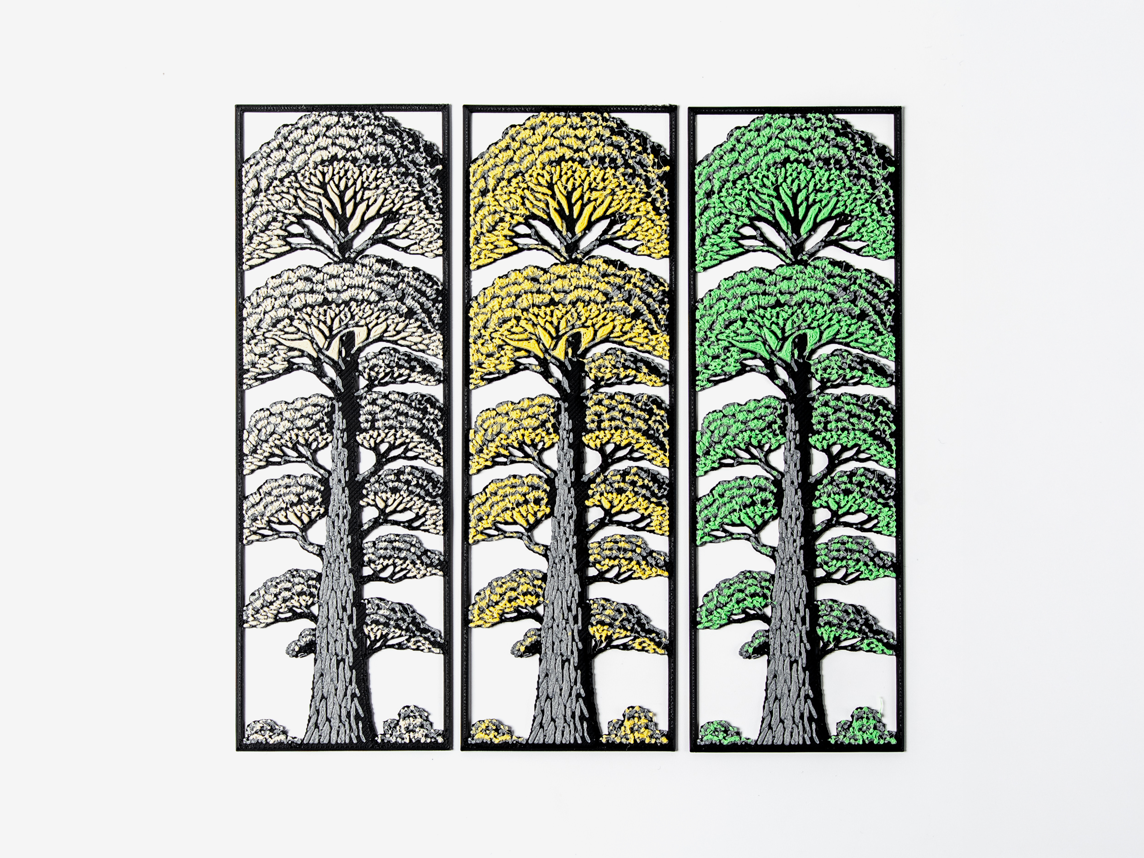 Miniatura 2 do modelo 3D Pine Tree Bookmark
