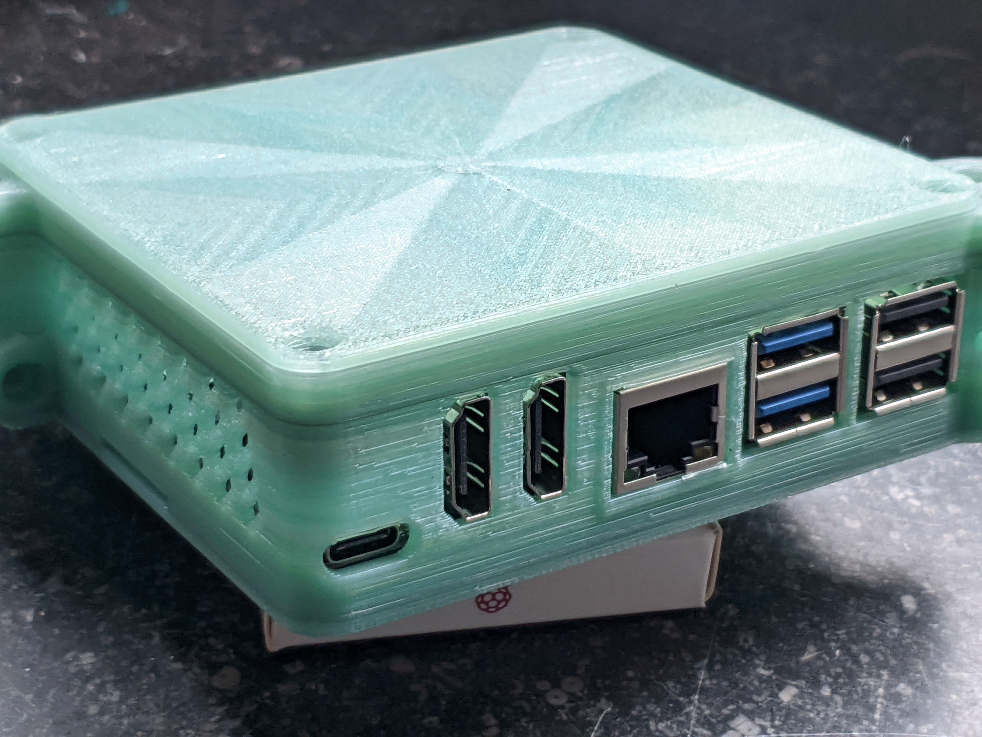 Raspberry 5 NVME full HDMI Case