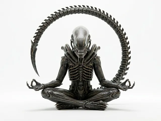 Alien Xenomorph in Lotus
