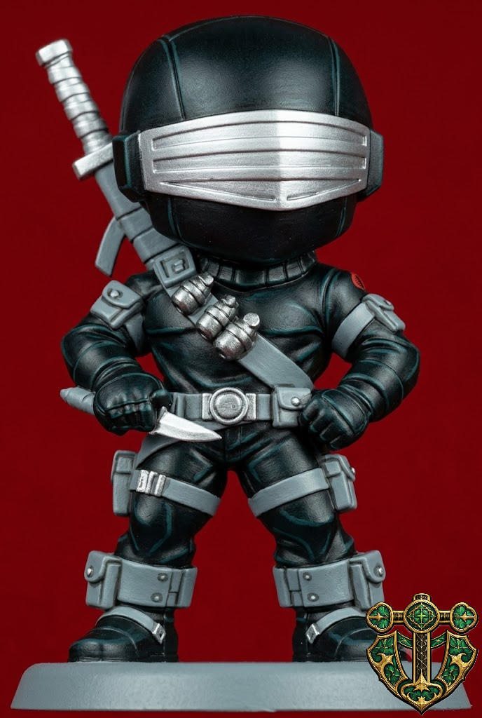 Snake Eyes Inspired Chibi — miniatura 2
