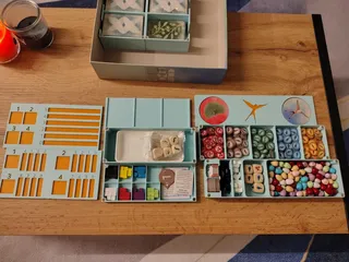 Wingspan Organizer (Sleeved Cards - Fits Original Box)