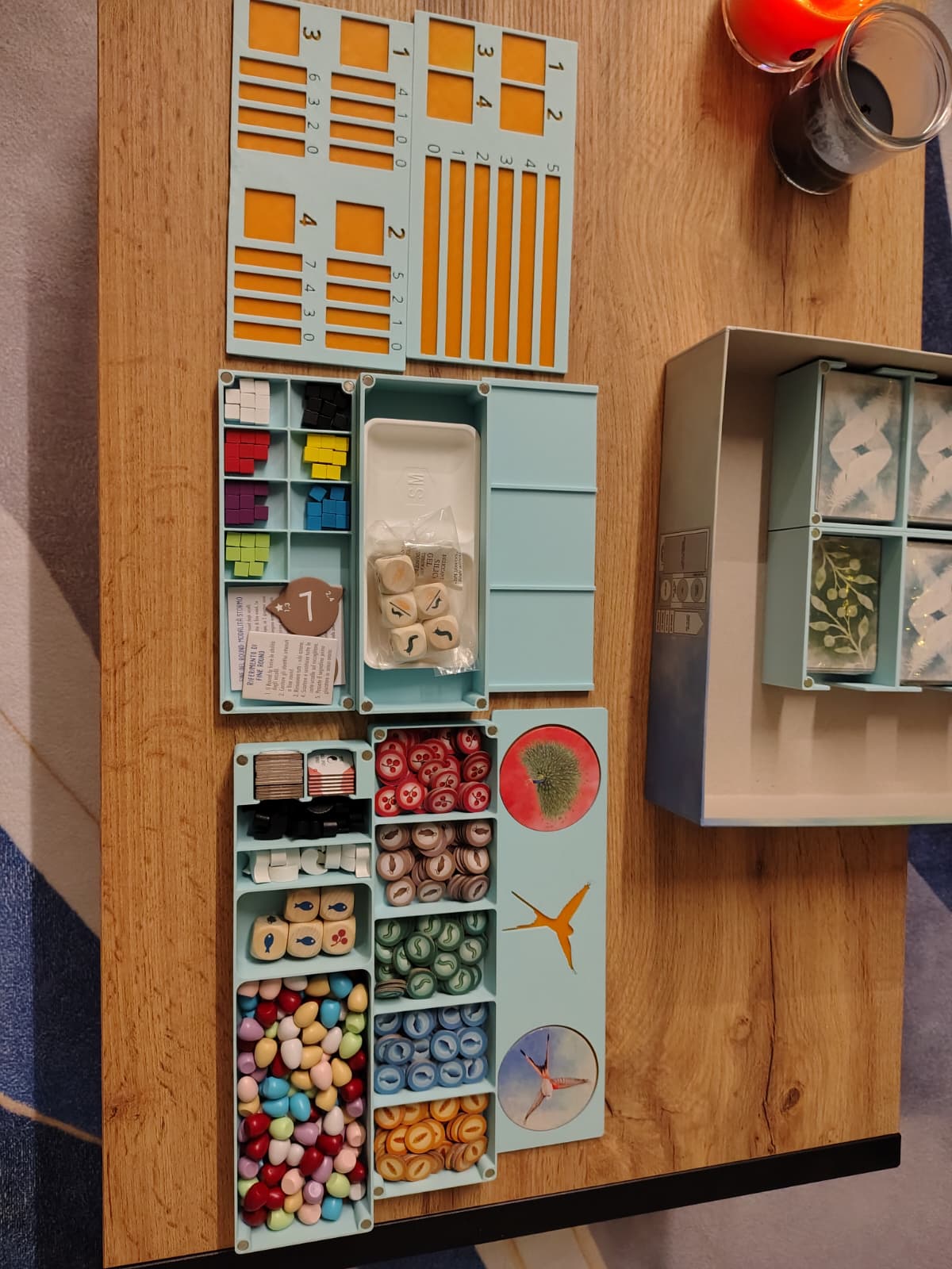 Wingspan Organizer (Sleeved Cards - Fits Original Box)