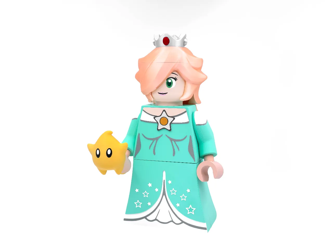 Princess Rosalina Modular Figure by Next Lv 3D | Download STL