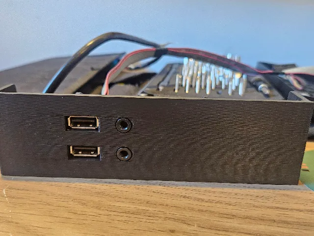 Dell OptiPlex 3010 Front IO to Standard 5.25" Bay Adapter