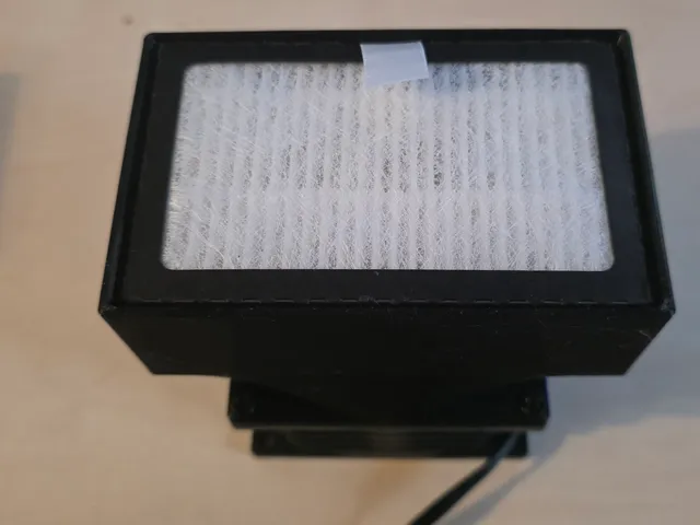 80mm fan adapter to Warmtec AP One filter