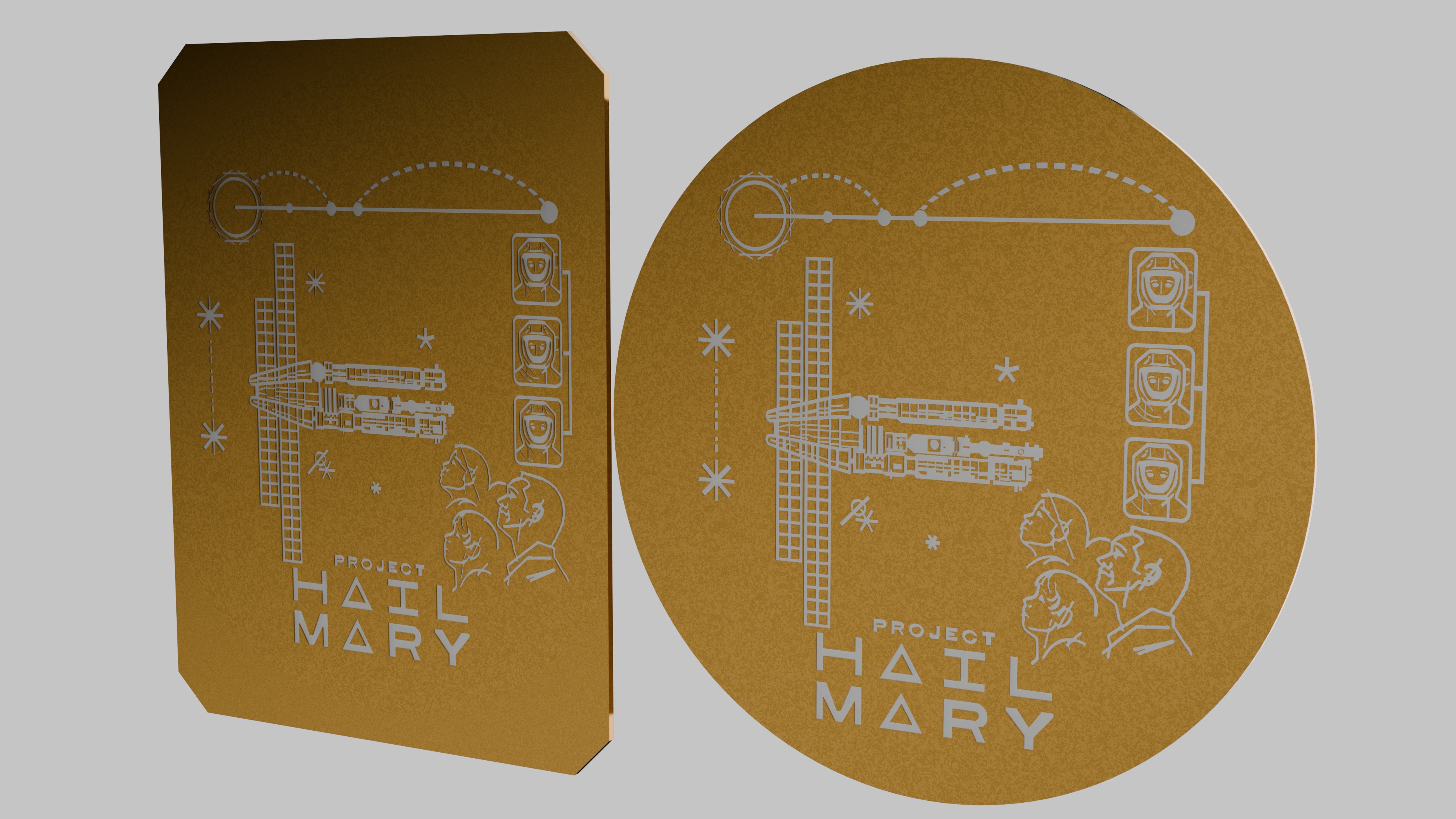 Project Hail Mary Golden Plates