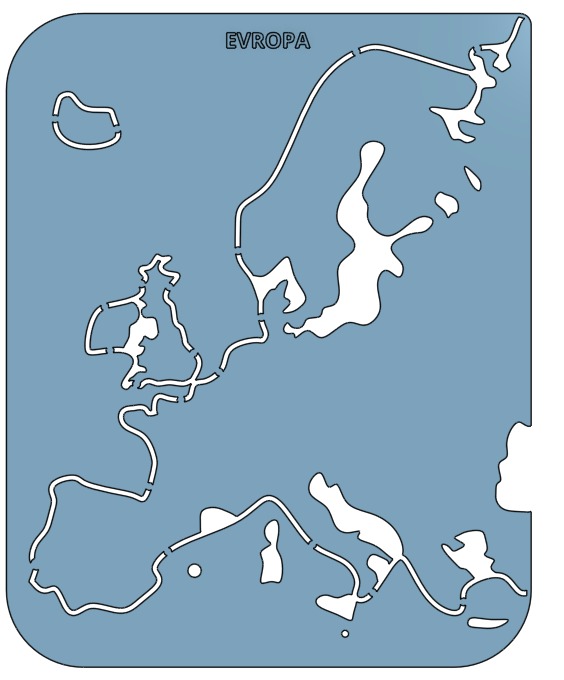 Continents template — miniatura 3